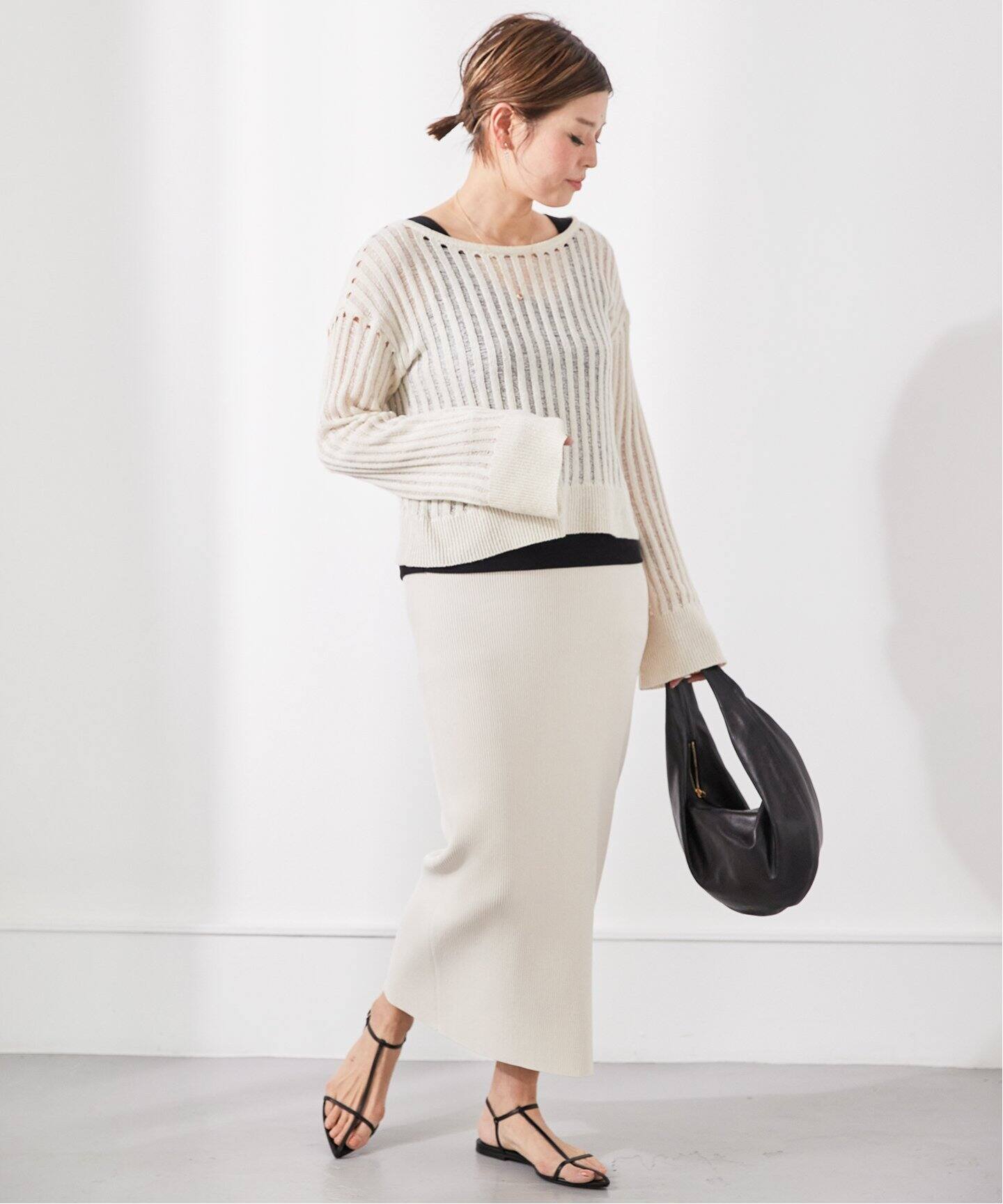 ニット スカート（ロング・マキシ丈スカート）｜Deuxieme Classe  