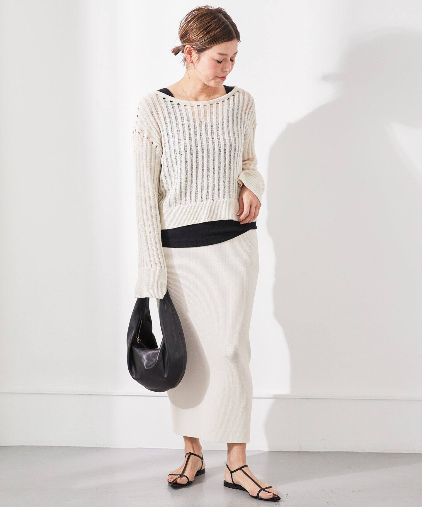 ニット スカート（ロング・マキシ丈スカート）｜Deuxieme Classe  