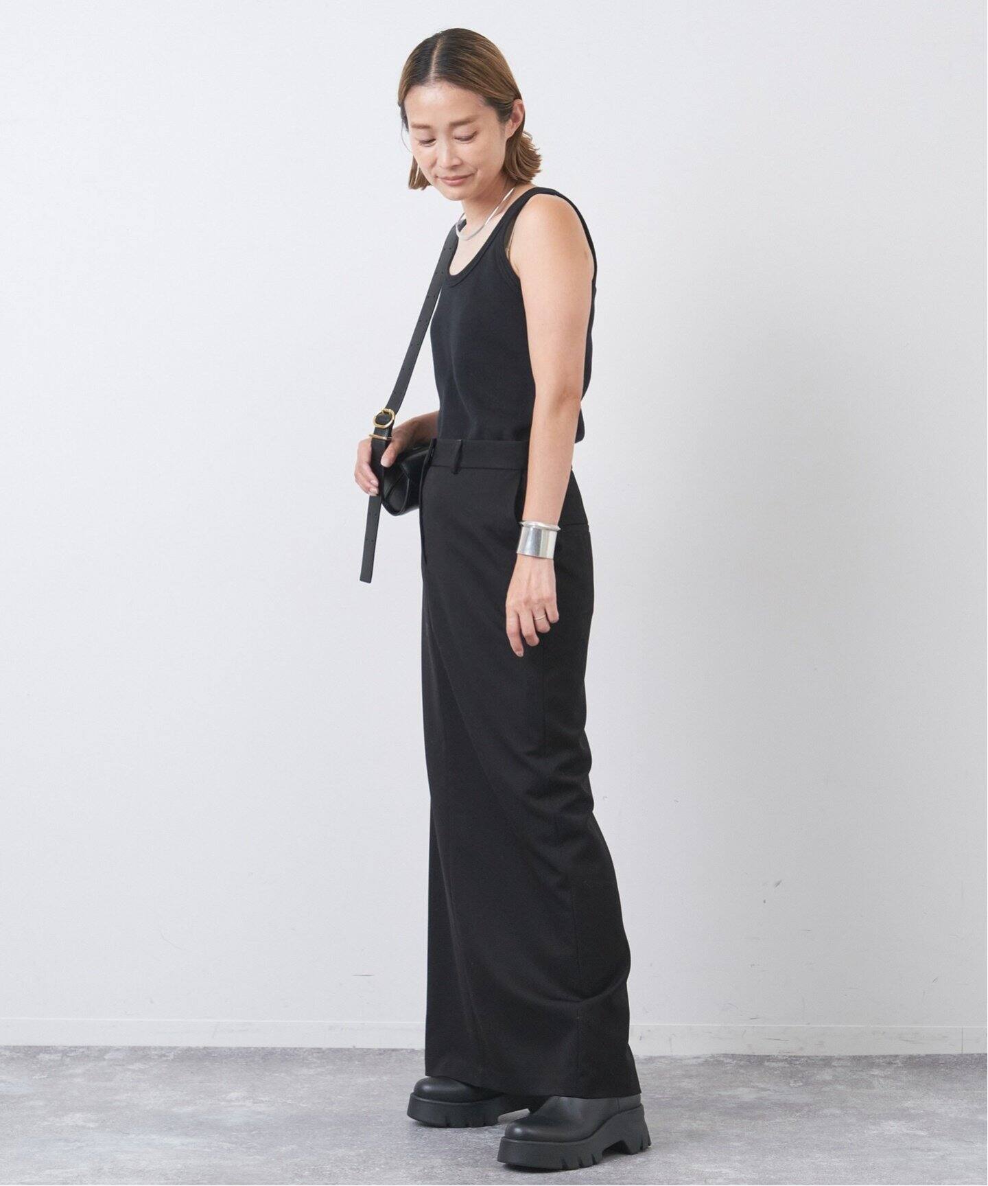 ウール ロング タイトスカート（ロング・マキシ丈スカート）｜Deuxieme  