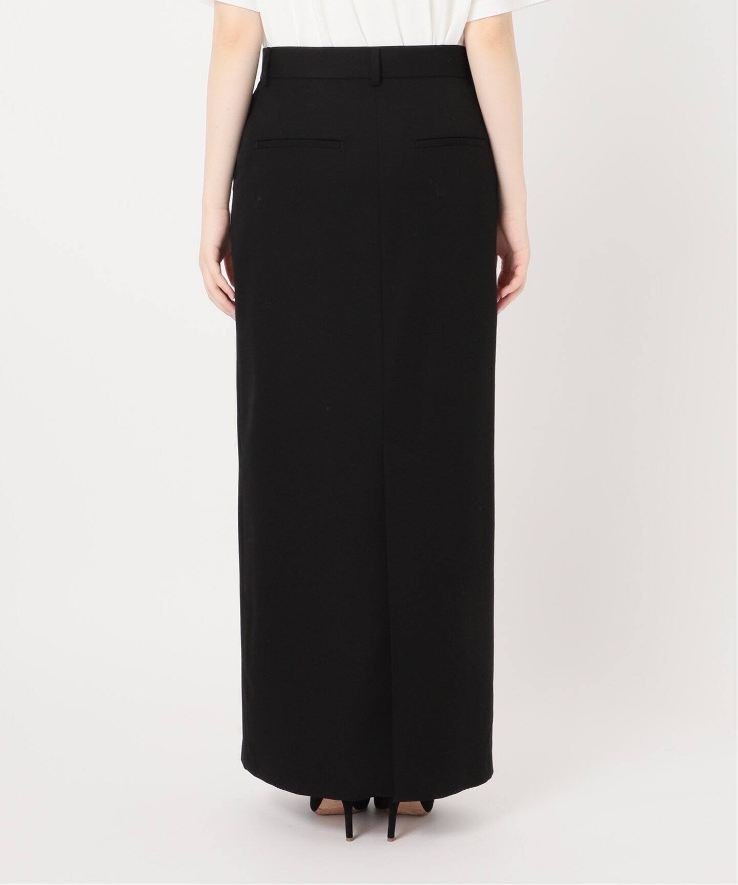 ウール ロング タイトスカート（ロング・マキシ丈スカート）｜Deuxieme  