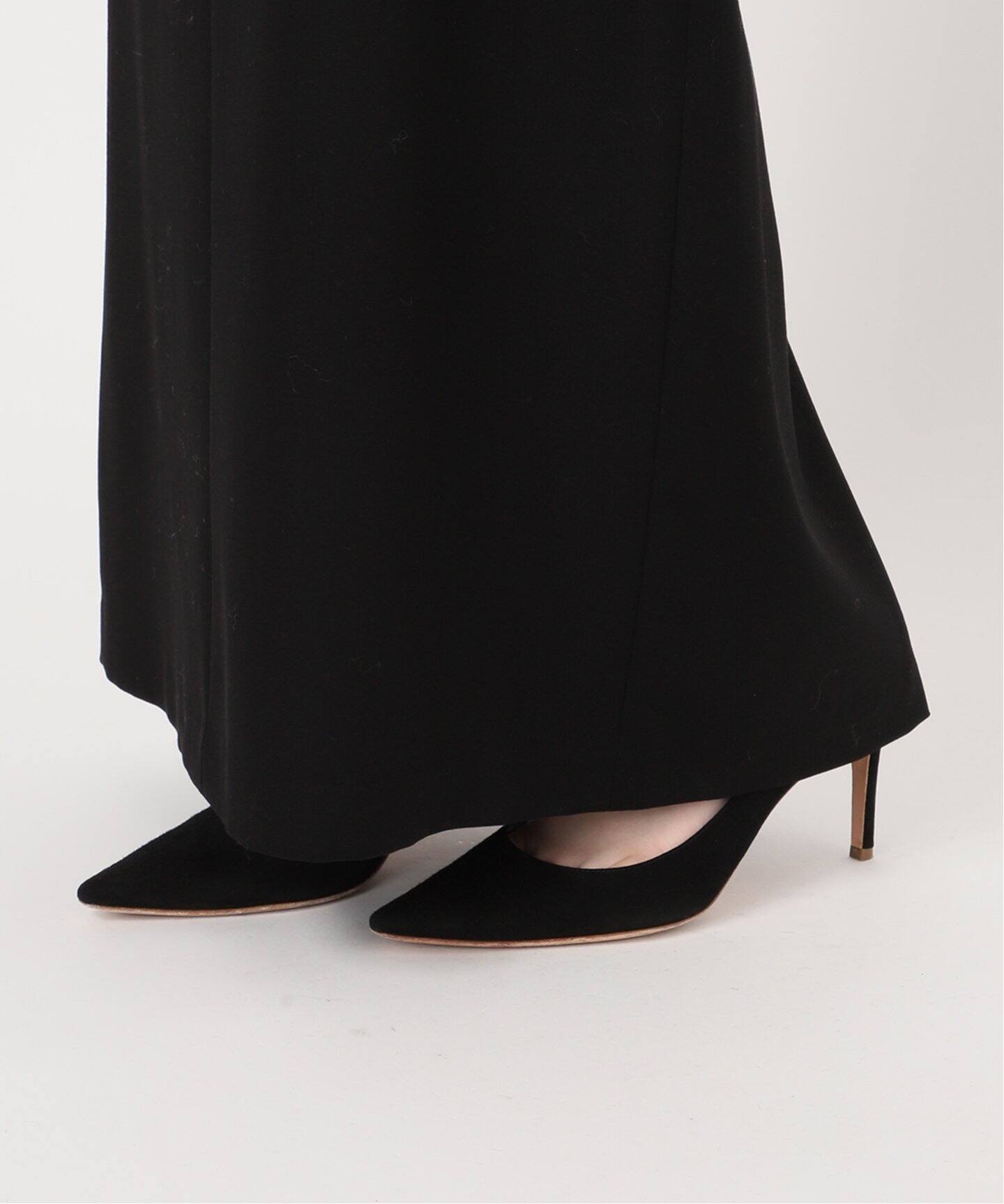 ウール ロング タイトスカート（ロング・マキシ丈スカート）｜Deuxieme  