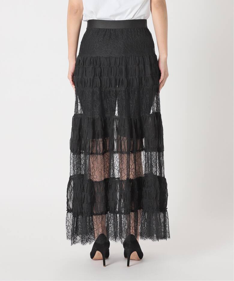 Lace Maxi スカート（ロング・マキシ丈スカート）｜Deuxieme Classe  