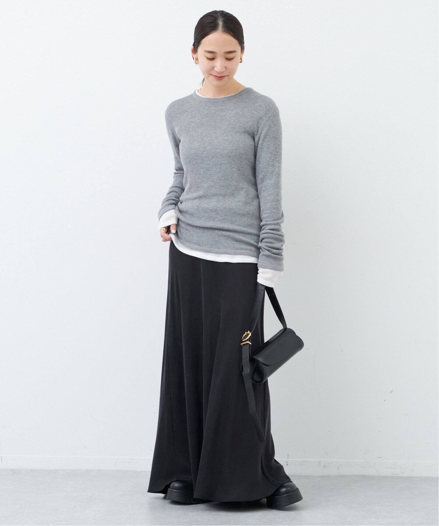 追加 Cu/R Maxi スカート（ロング・マキシ丈スカート）｜Deuxieme  