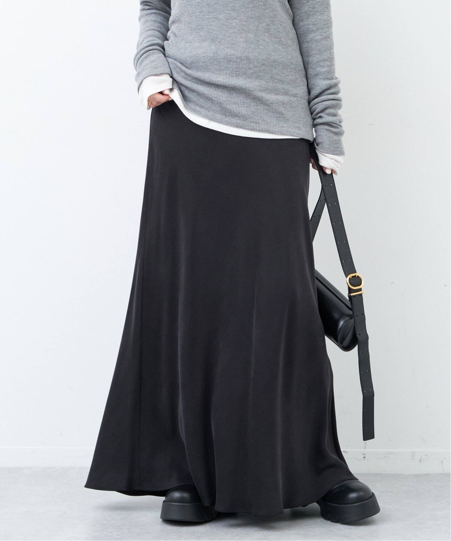 追加 Cu/R Maxi スカート（ロング・マキシ丈スカート）｜Deuxieme  