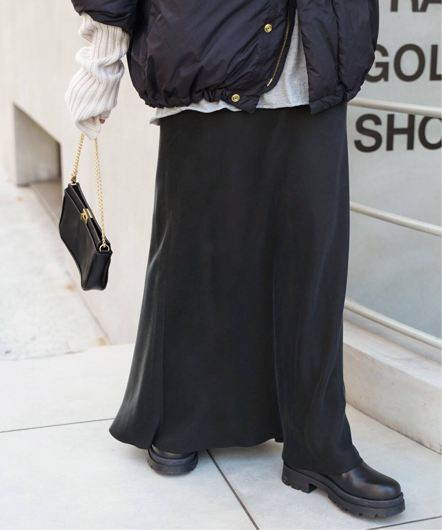 Cu/R マキシスカート（ロング・マキシ丈スカート）｜Deuxieme Classe  