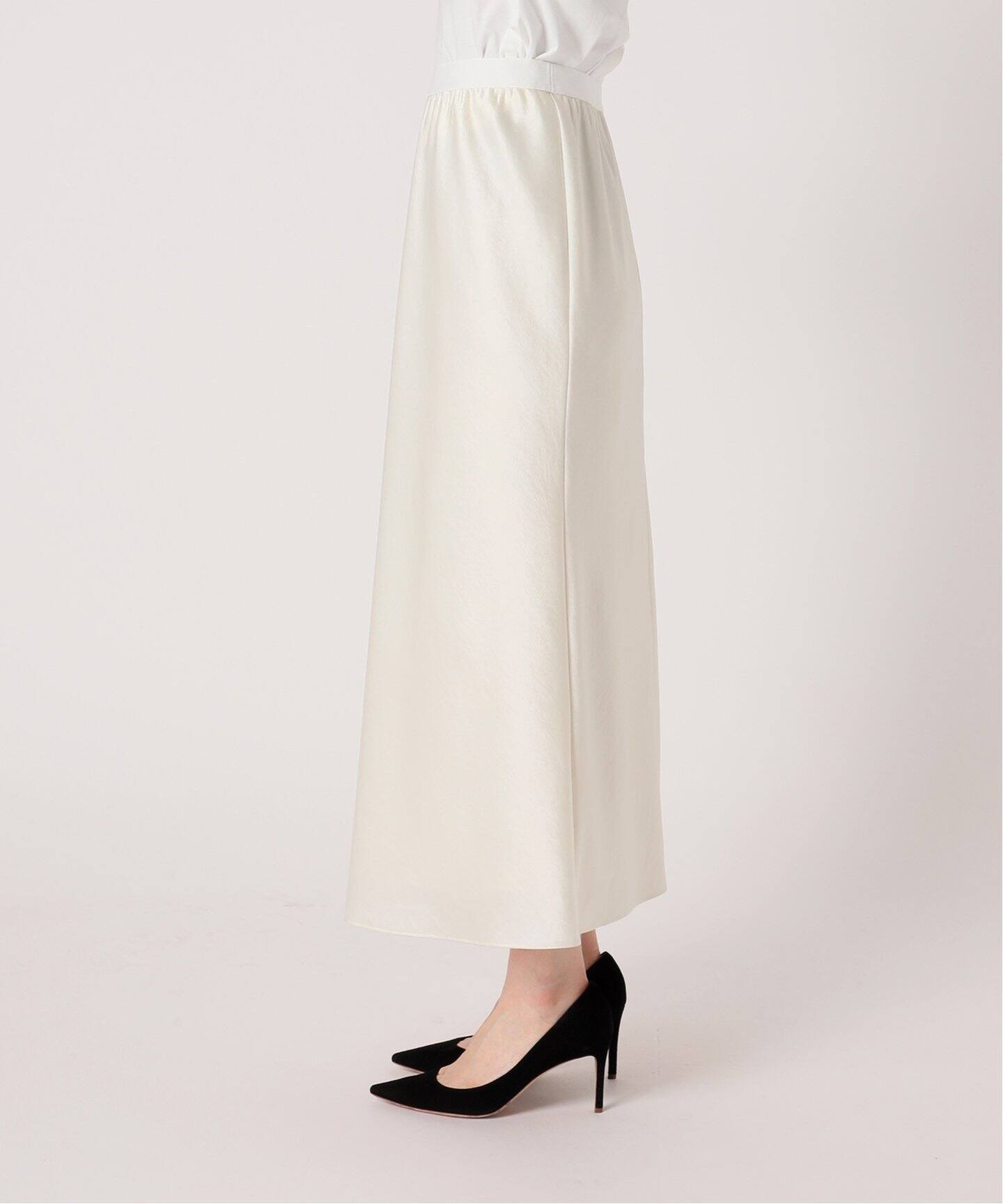 Minimal Satin Midi スカート（その他スカート）｜Deuxieme Classe  