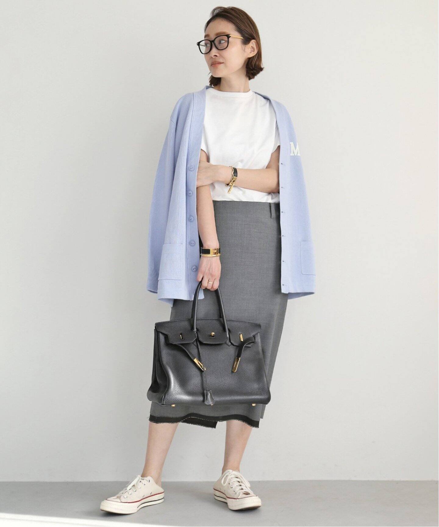 MADISONBLUE/マディソンブルー】LOW WAIST STRAIGHT スカート W TRO  