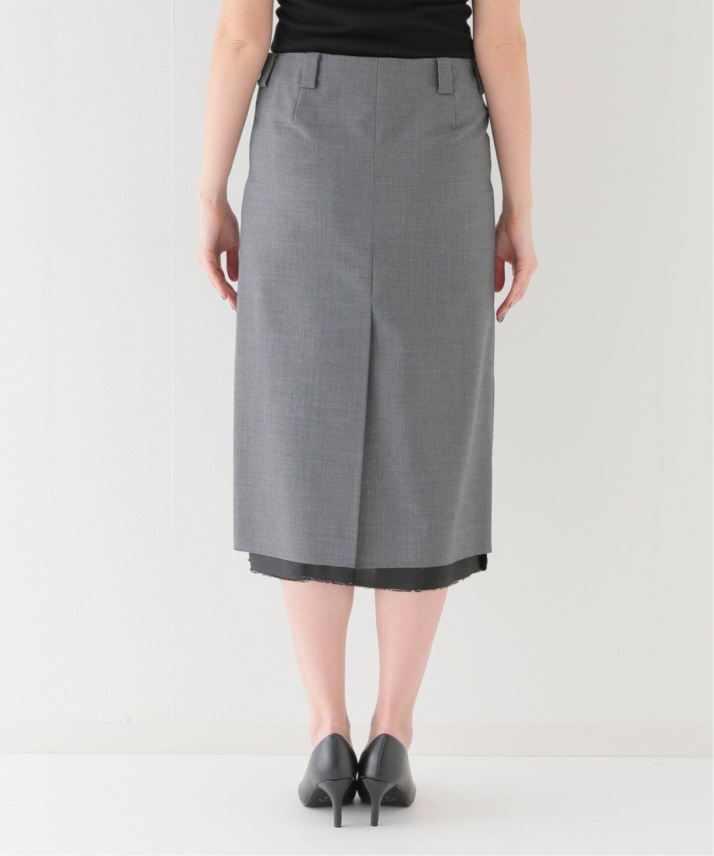 MADISONBLUE/マディソンブルー】LOW WAIST STRAIGHT スカート W TRO  