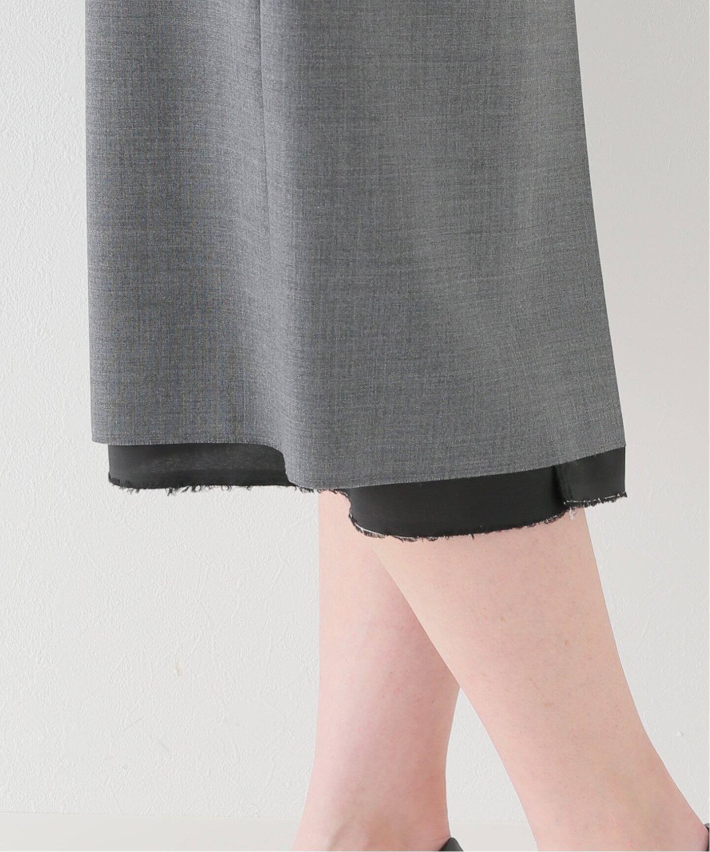 MADISONBLUE/マディソンブルー】LOW WAIST STRAIGHT スカート W TRO  