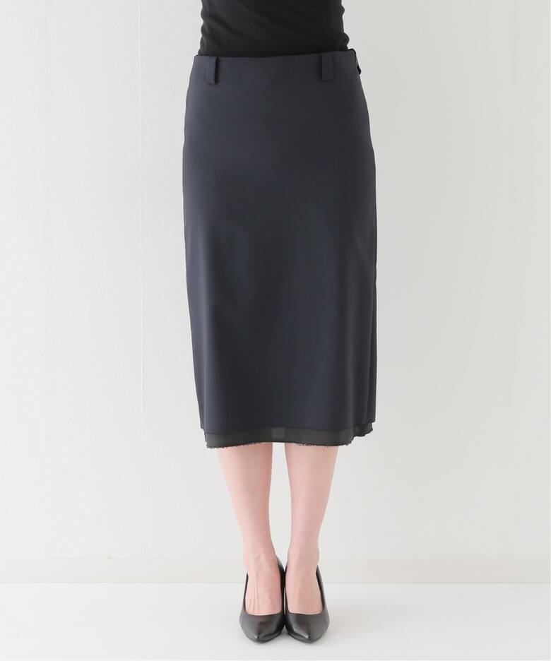 MADISONBLUE/マディソンブルー】LOW WAIST STRAIGHT スカート W TRO  