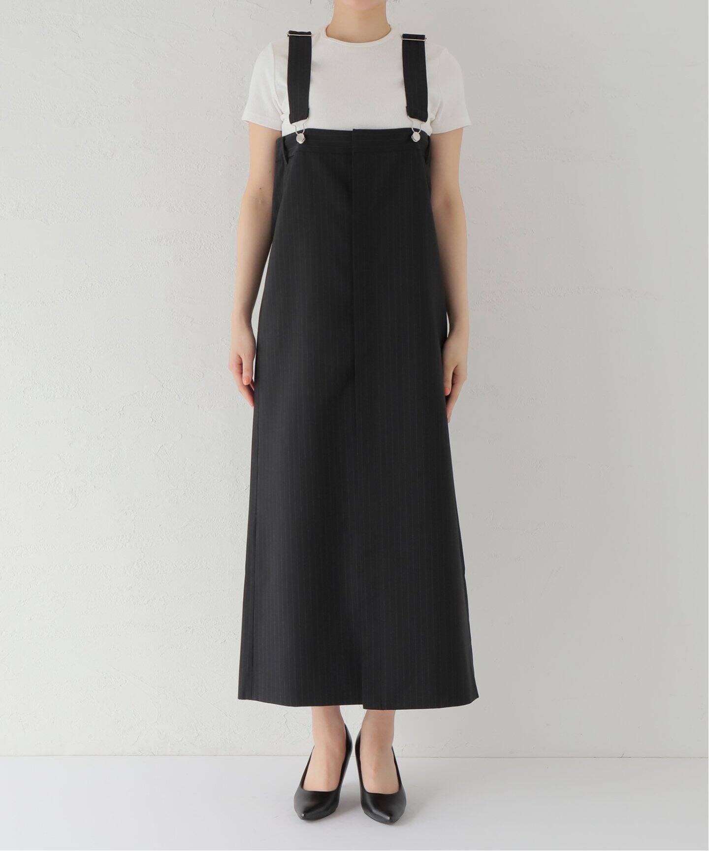Tibi/ティビ】PINSTRIPE OVERALL スカート（その他スカート 