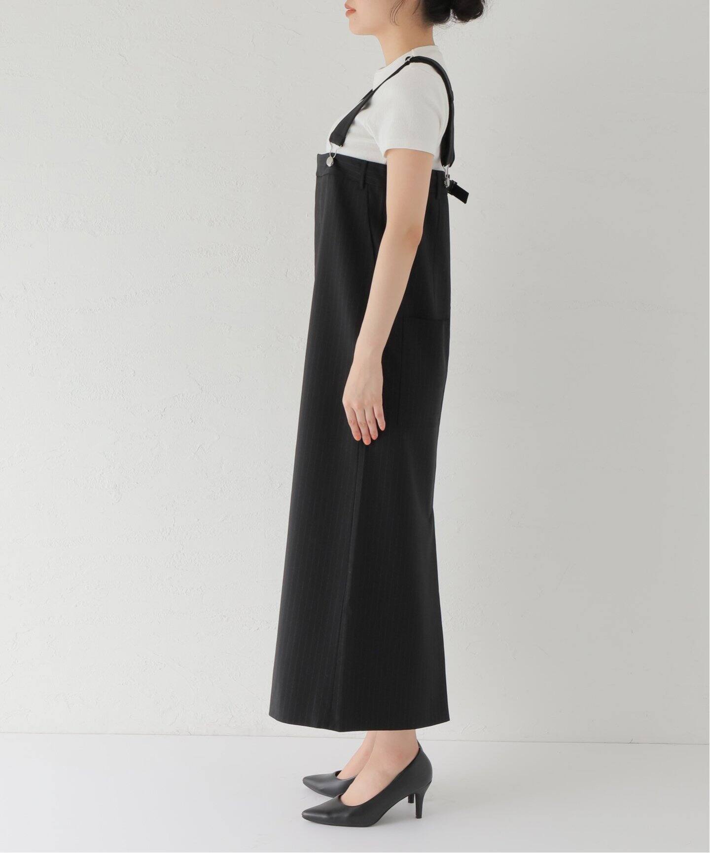 Tibi/ティビ】PINSTRIPE OVERALL スカート（その他スカート 