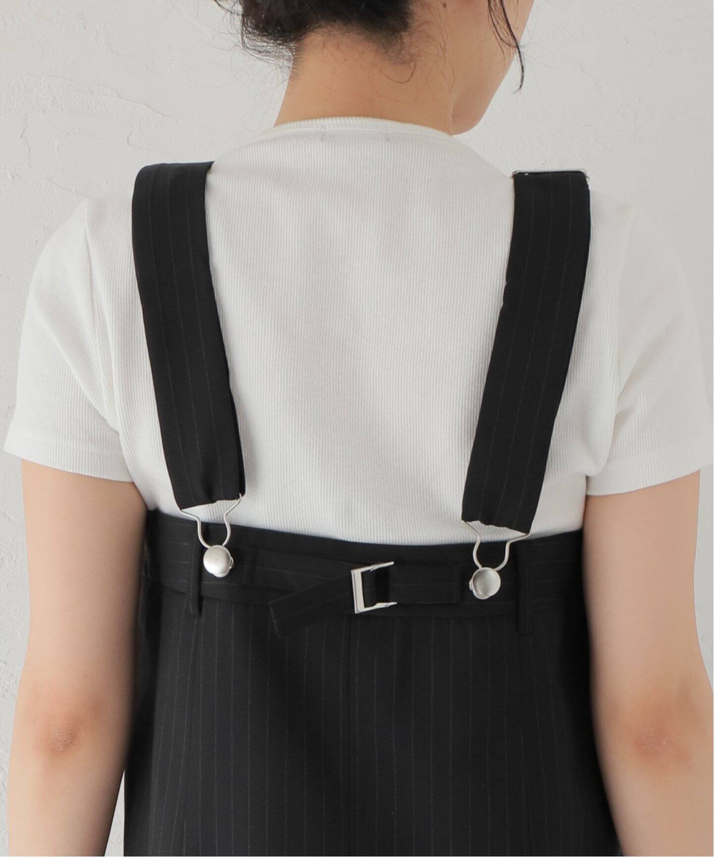 Tibi/ティビ】PINSTRIPE OVERALL スカート（その他スカート  