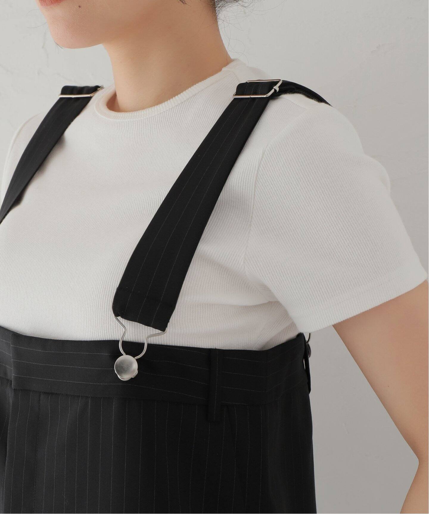 Tibi/ティビ】PINSTRIPE OVERALL スカート（その他スカート 