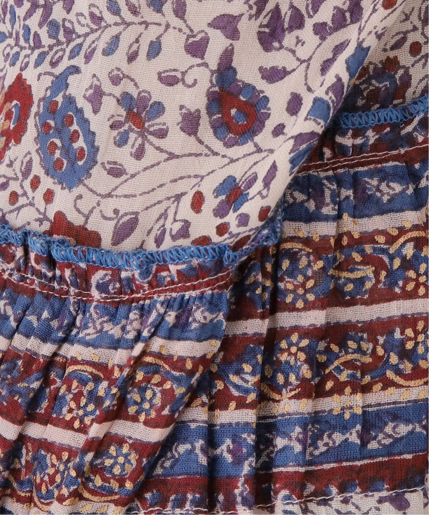 M.A.B.E/メイブ】 ROSA プリント マキシスカート（ロング・マキシ丈  