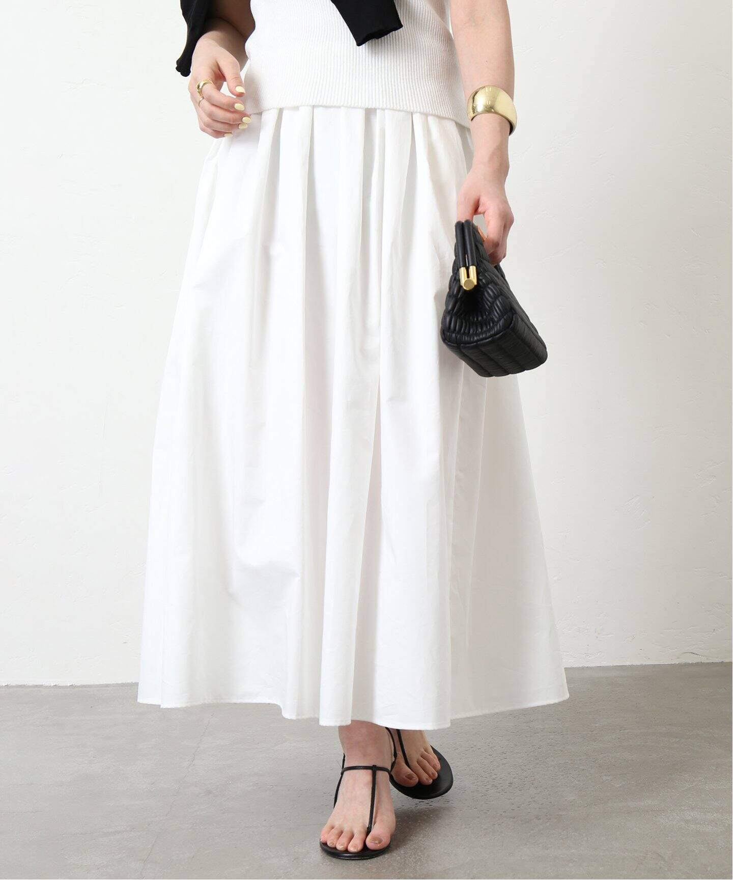 Cotton Dramatic ギャザースカート（その他スカート）｜Deuxieme  