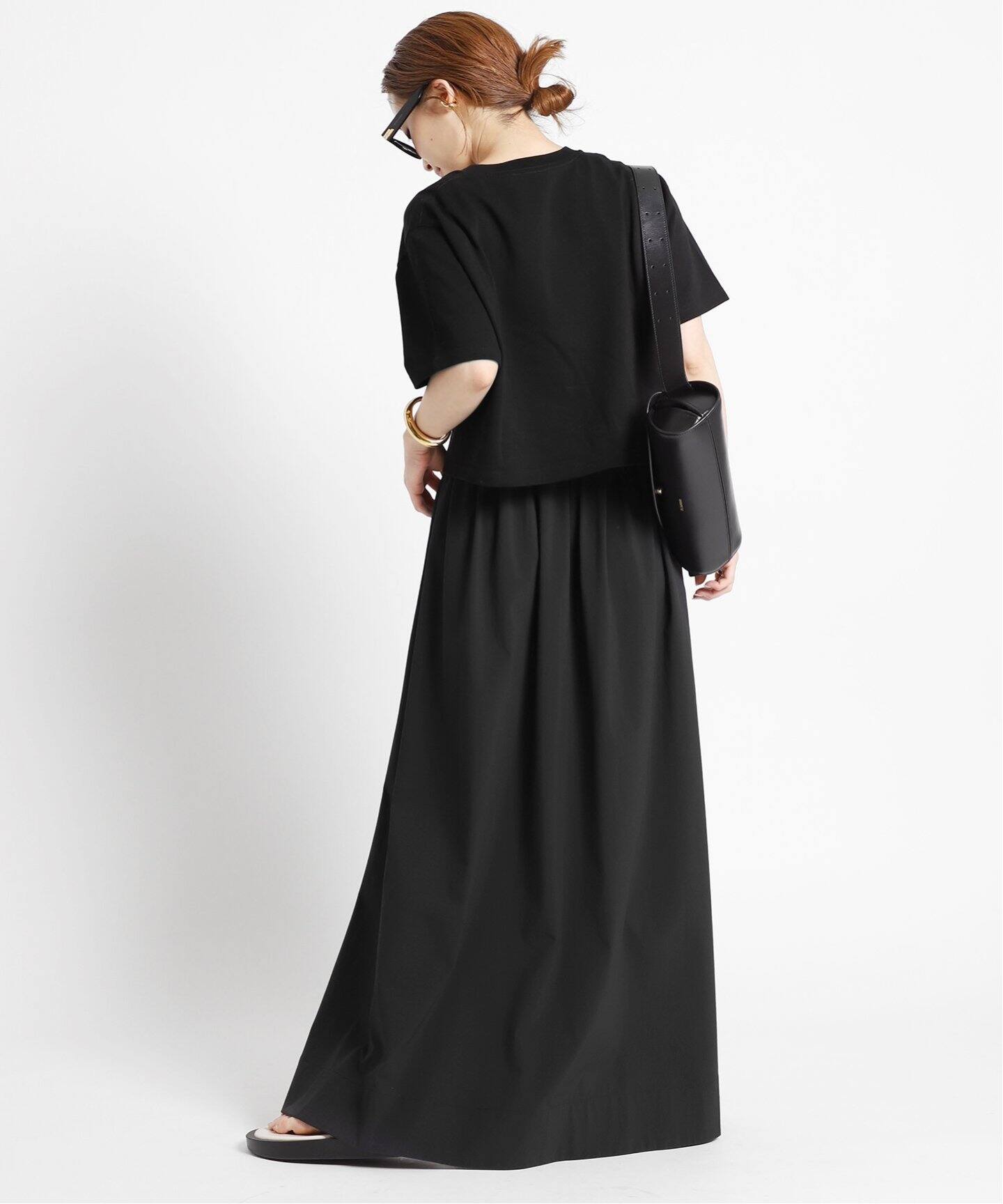 CELERI/セルリ】 GATHERED スカート（ロング・マキシ丈スカート  