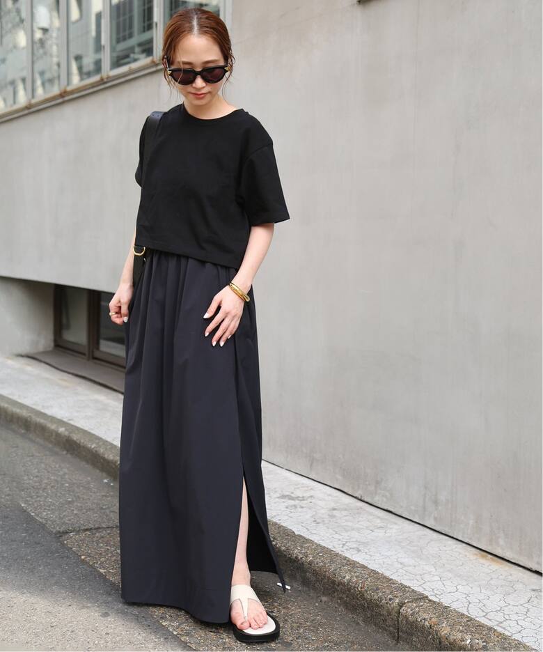 CELERI/セルリ】 GATHERED スカート（ロング・マキシ丈スカート  