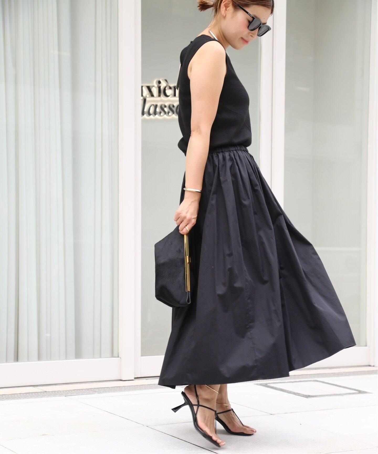 追加 *Cotton Dramatic ギャザースカート（その他スカート）｜Deuxieme  