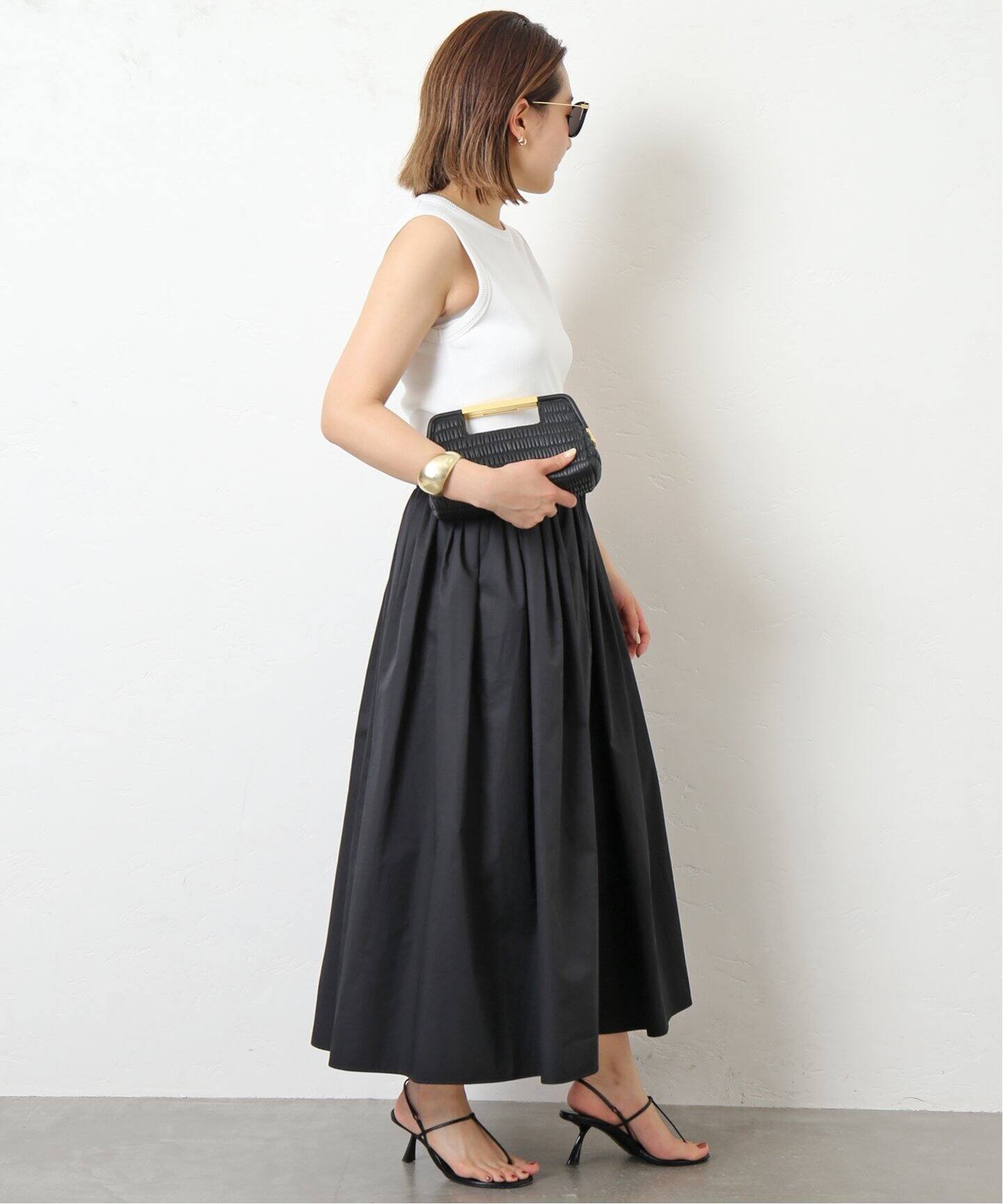 追加 *Cotton Dramatic ギャザースカート（その他スカート）｜Deuxieme  