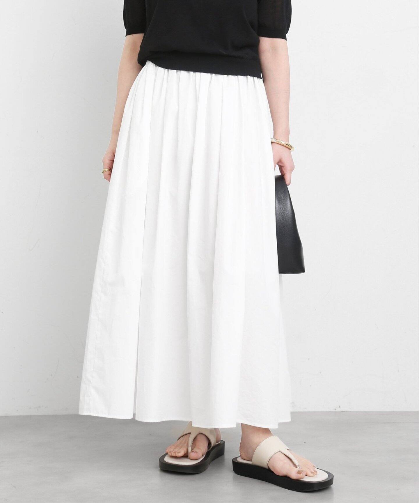 追加 *Cotton Dramatic ギャザースカート（その他スカート）｜Deuxieme  