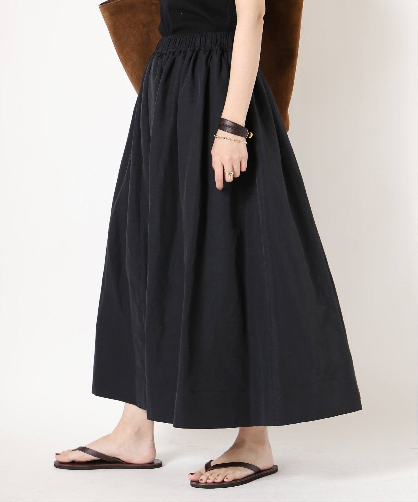 Col Pierrot/コルピエロ】グログラン ボリュームスカート（ロング  