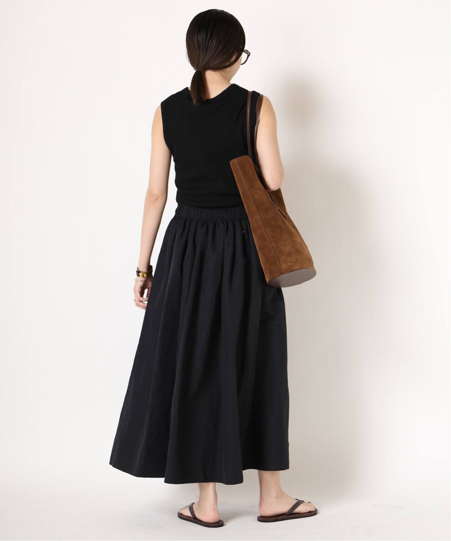 Col Pierrot/コルピエロ】グログラン ボリュームスカート（ロング  