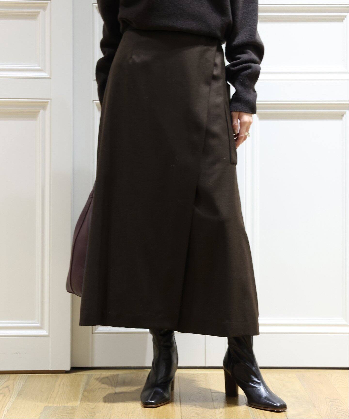 Col Pierrot/コルピエロ】Wool Wrap スカート（その他スカート）｜MUSE  