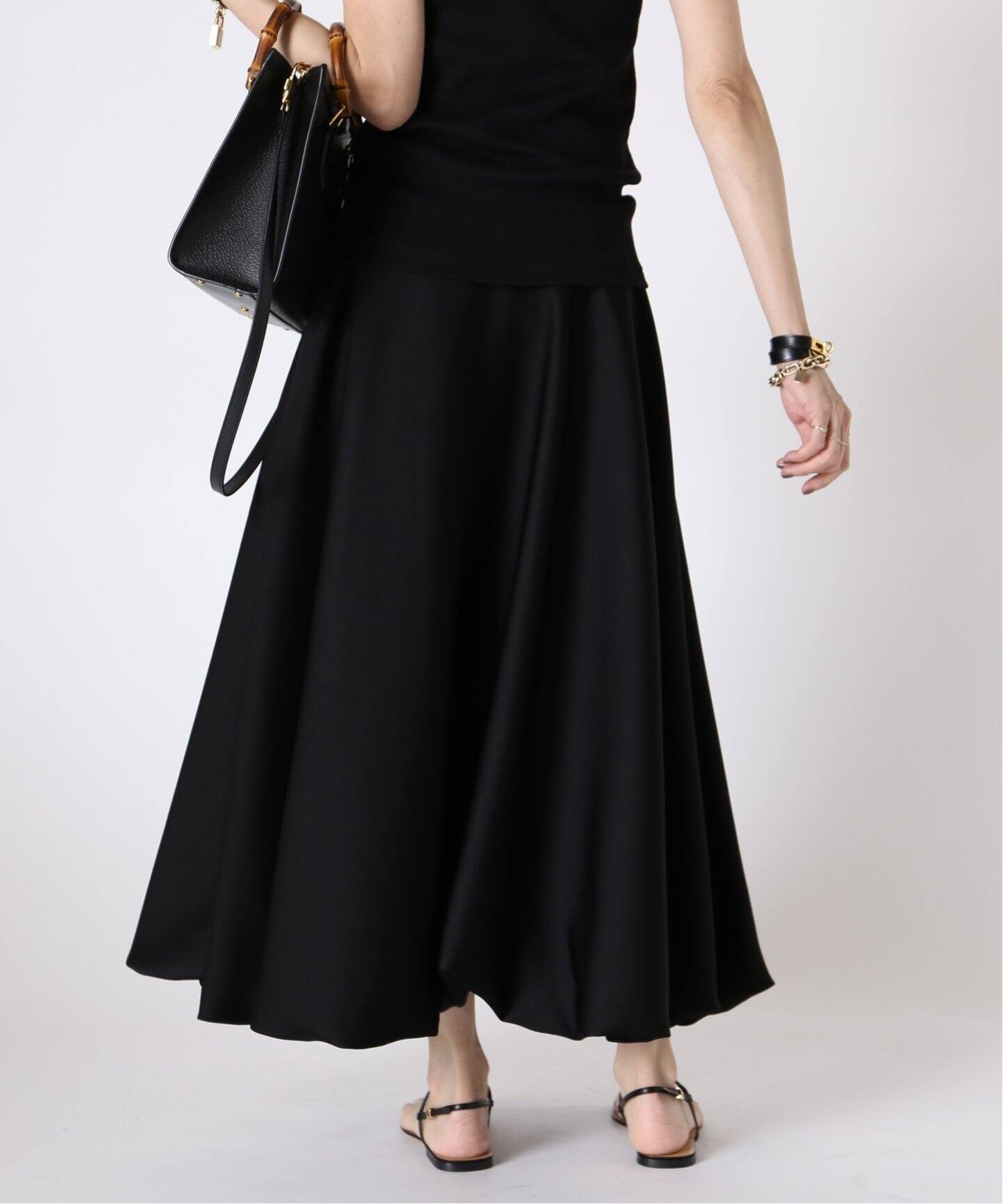 新品タグ付定価13万☆2019SSドゥーズィエムクラス スエードスカート 38  