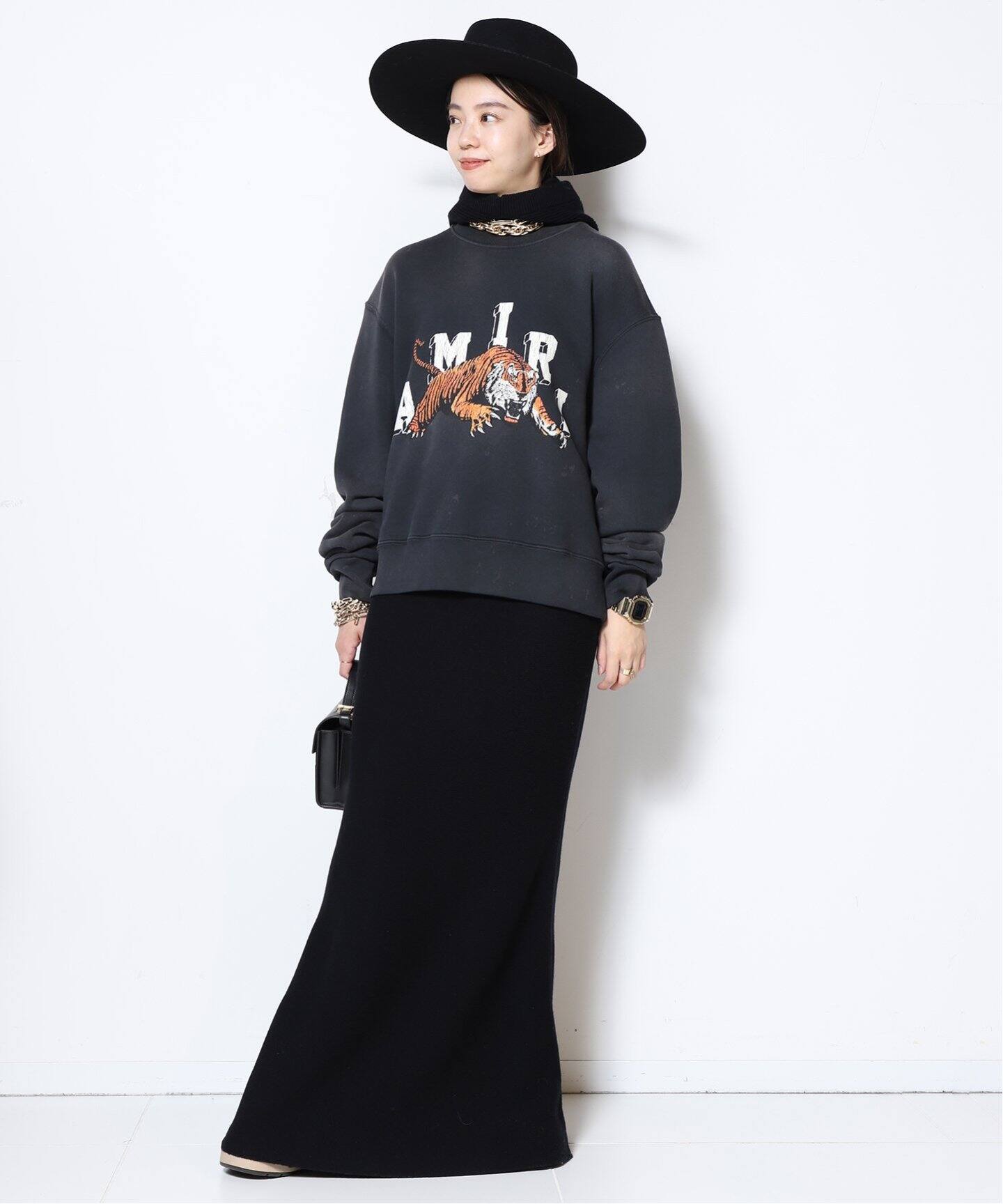 wool cashmere スカート（ロング・マキシ丈スカート）｜MUSE de 