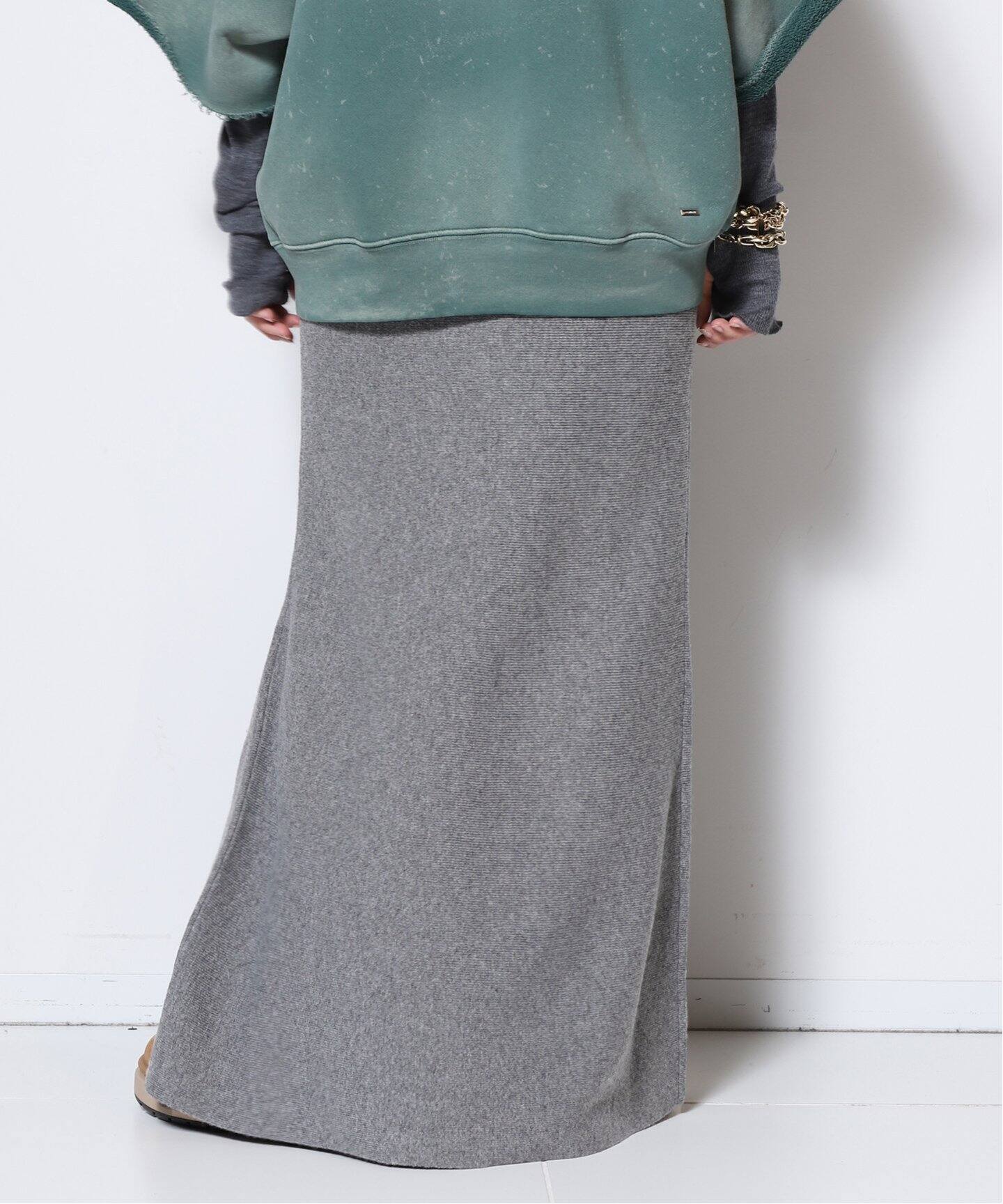 wool cashmere スカート（ロング・マキシ丈スカート）｜MUSE de 