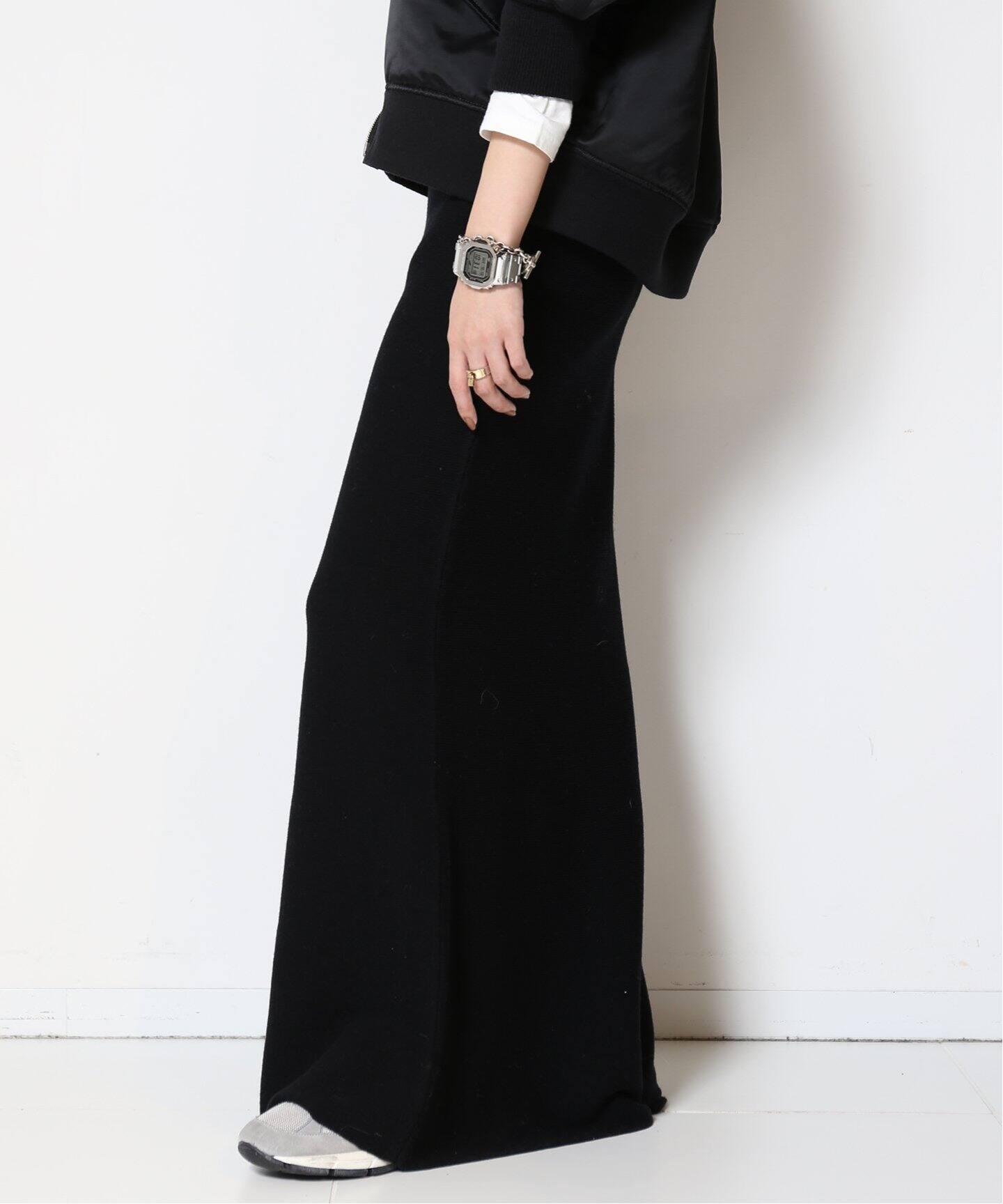 wool cashmere スカート（ロング・マキシ丈スカート）｜MUSE de 