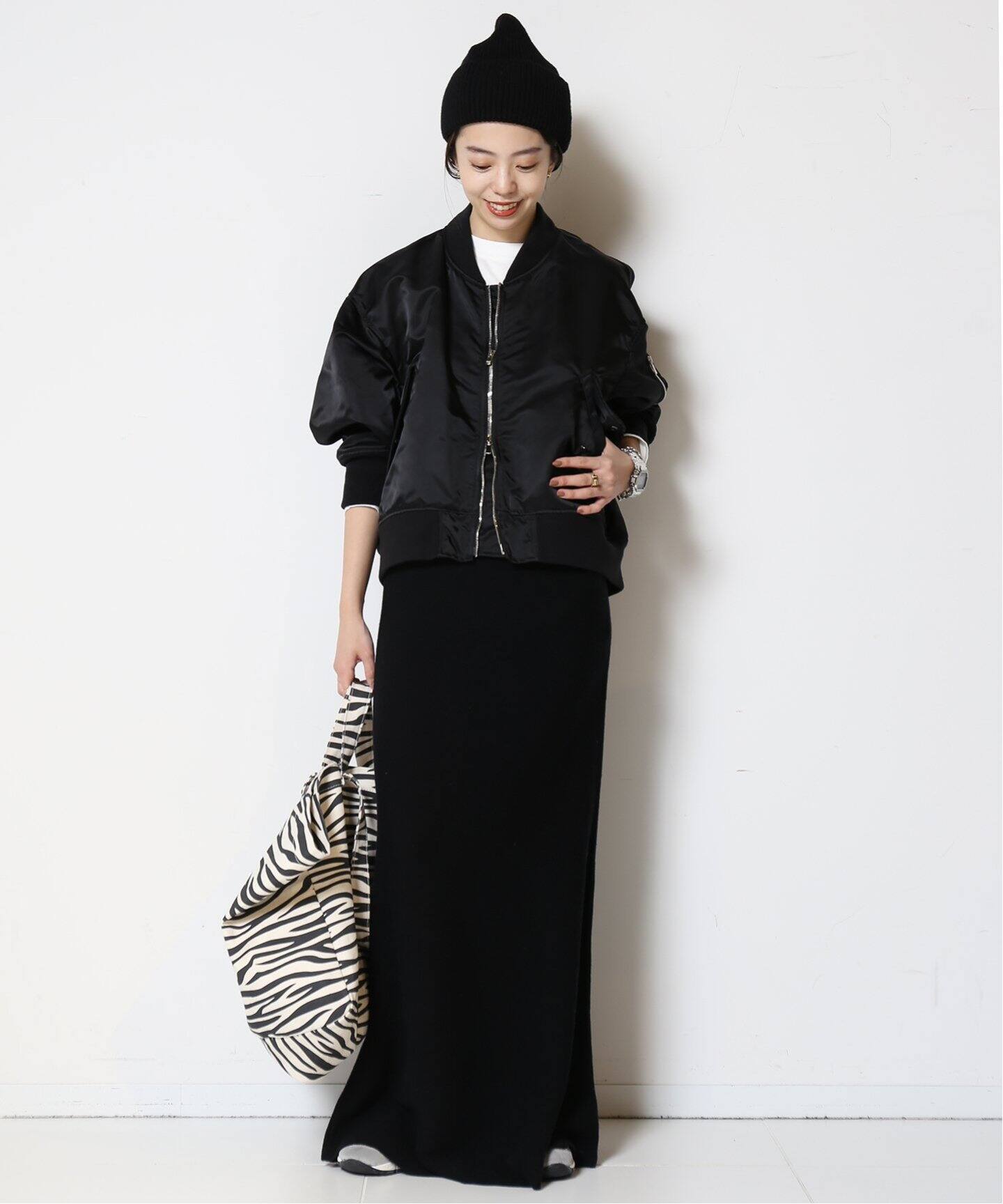 wool cashmere スカート（ロング・マキシ丈スカート）｜MUSE de 