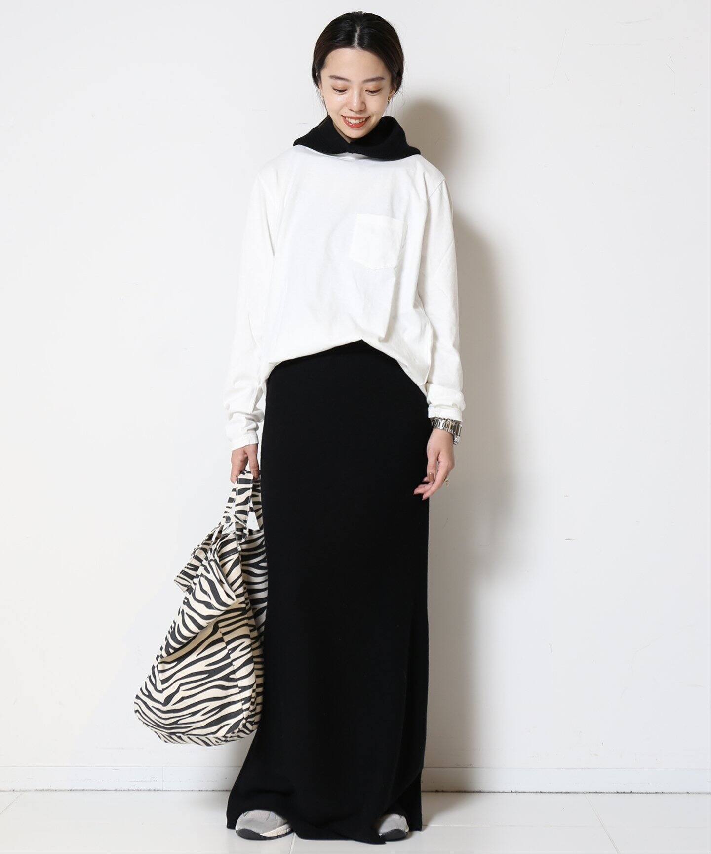 wool cashmere スカート（ロング・マキシ丈スカート）｜MUSE de  