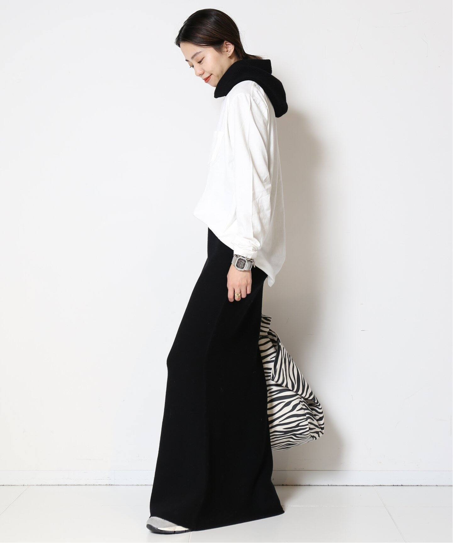 wool cashmere スカート（ロング・マキシ丈スカート）｜MUSE de  