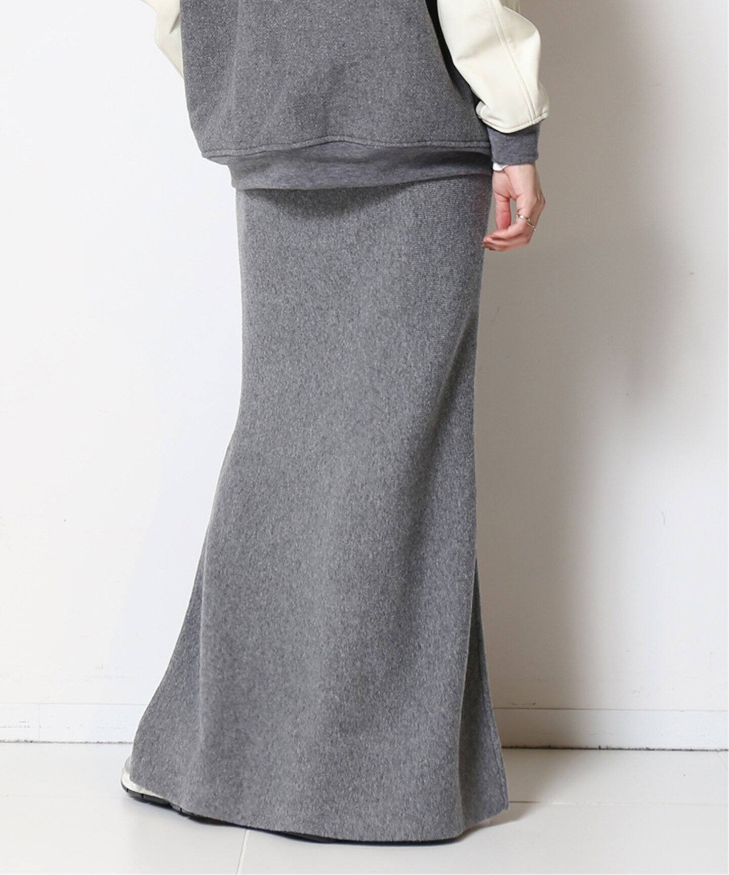 wool cashmere スカート（ロング・マキシ丈スカート）｜MUSE de  