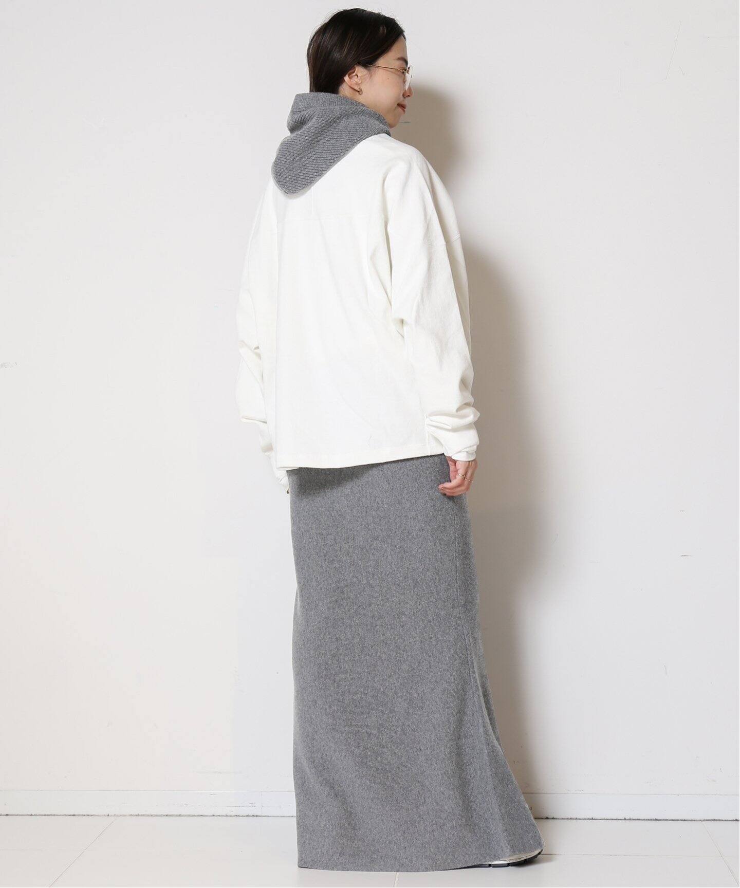 wool cashmere スカート（ロング・マキシ丈スカート）｜MUSE de  