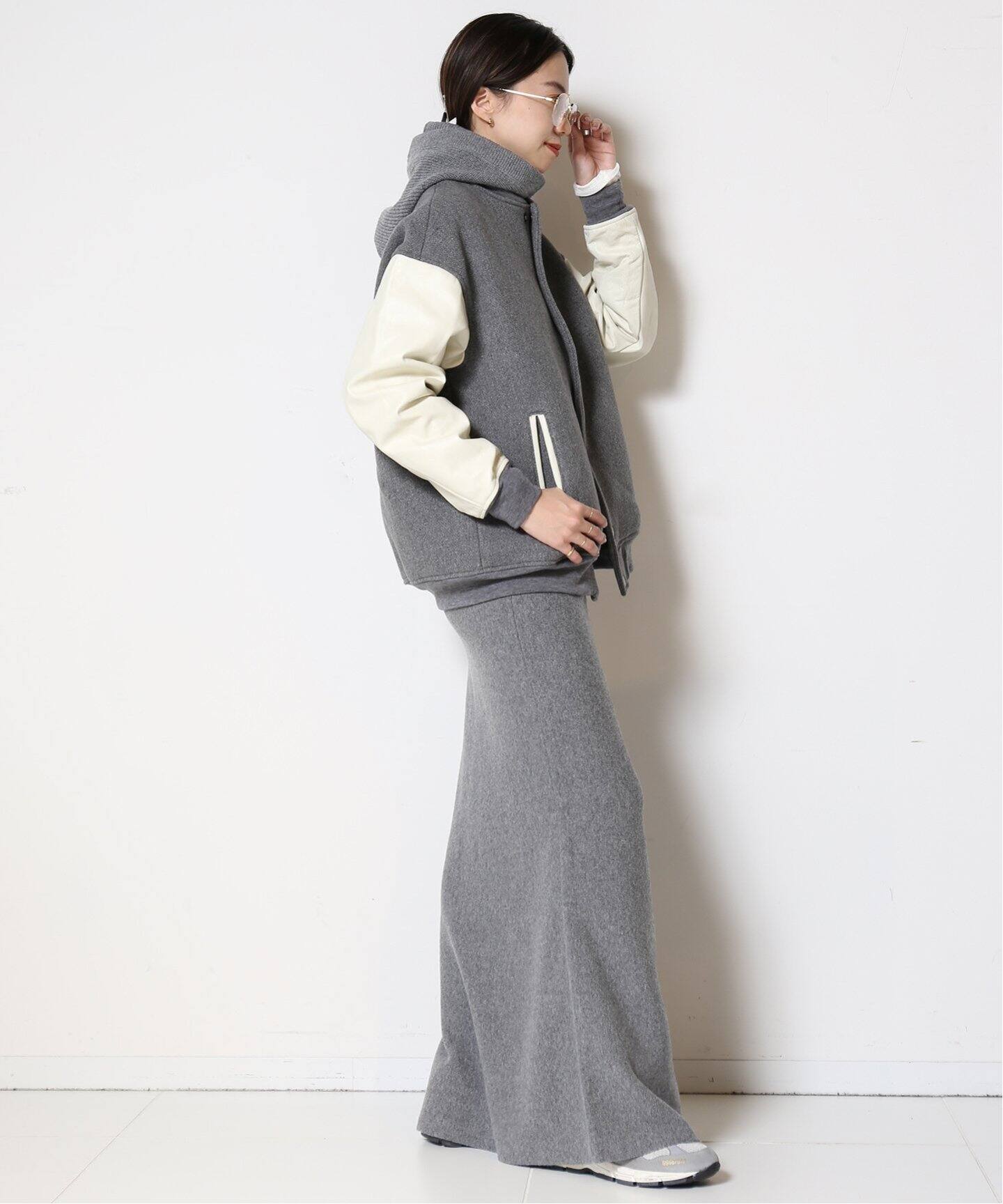 wool cashmere スカート（ロング・マキシ丈スカート）｜MUSE de  