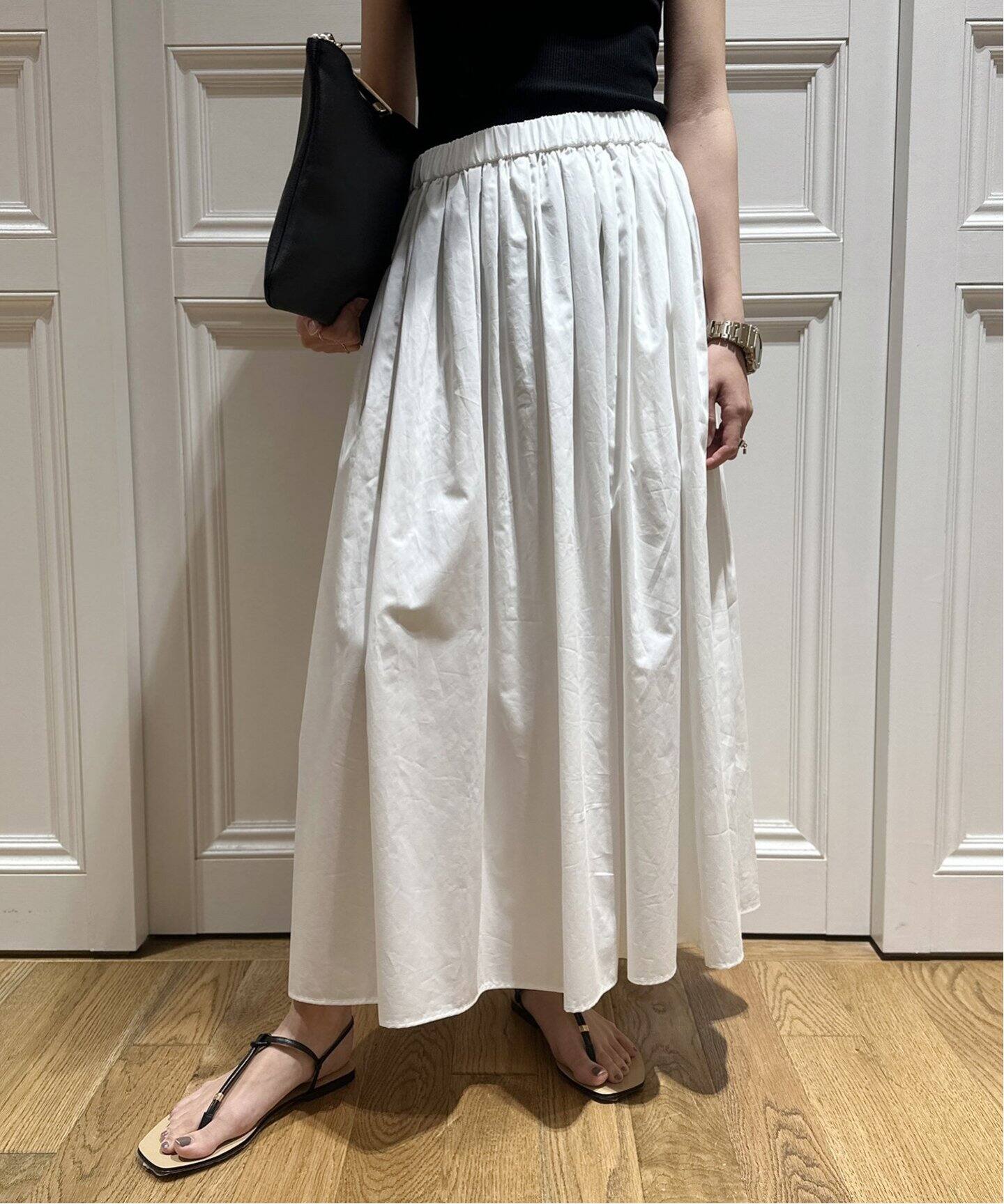 Cotton Dramatic Gather スカート（その他スカート）｜MUSE de  