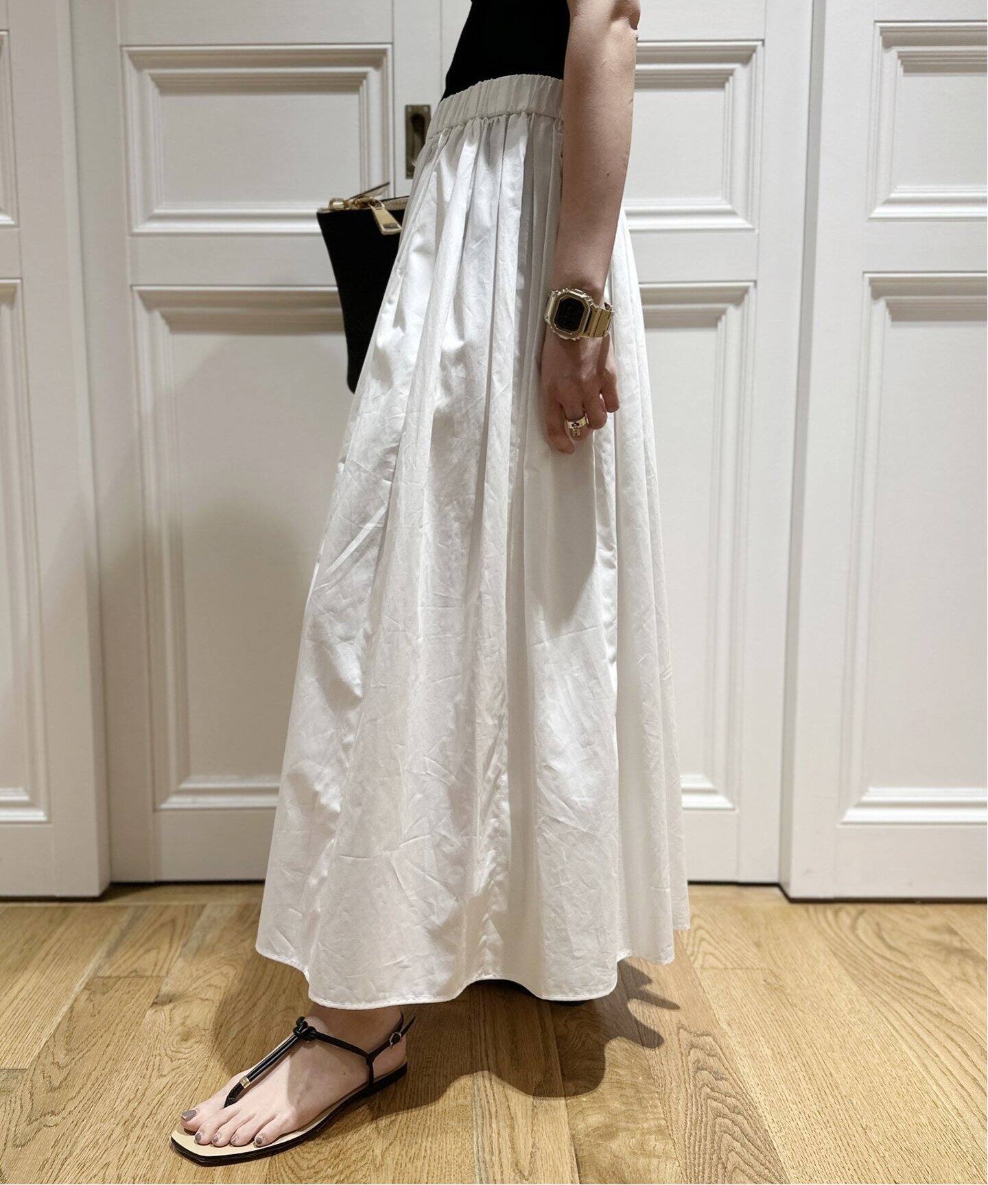 Cotton Dramatic Gather スカート（その他スカート）｜MUSE de  