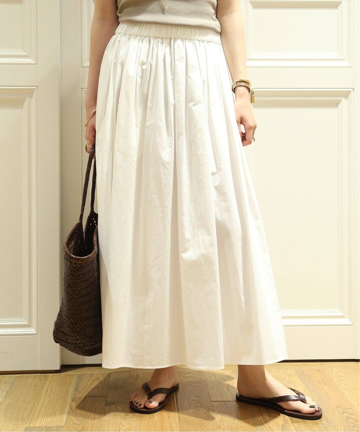 Cotton Dramatic Gather スカート（その他スカート）｜MUSE de  