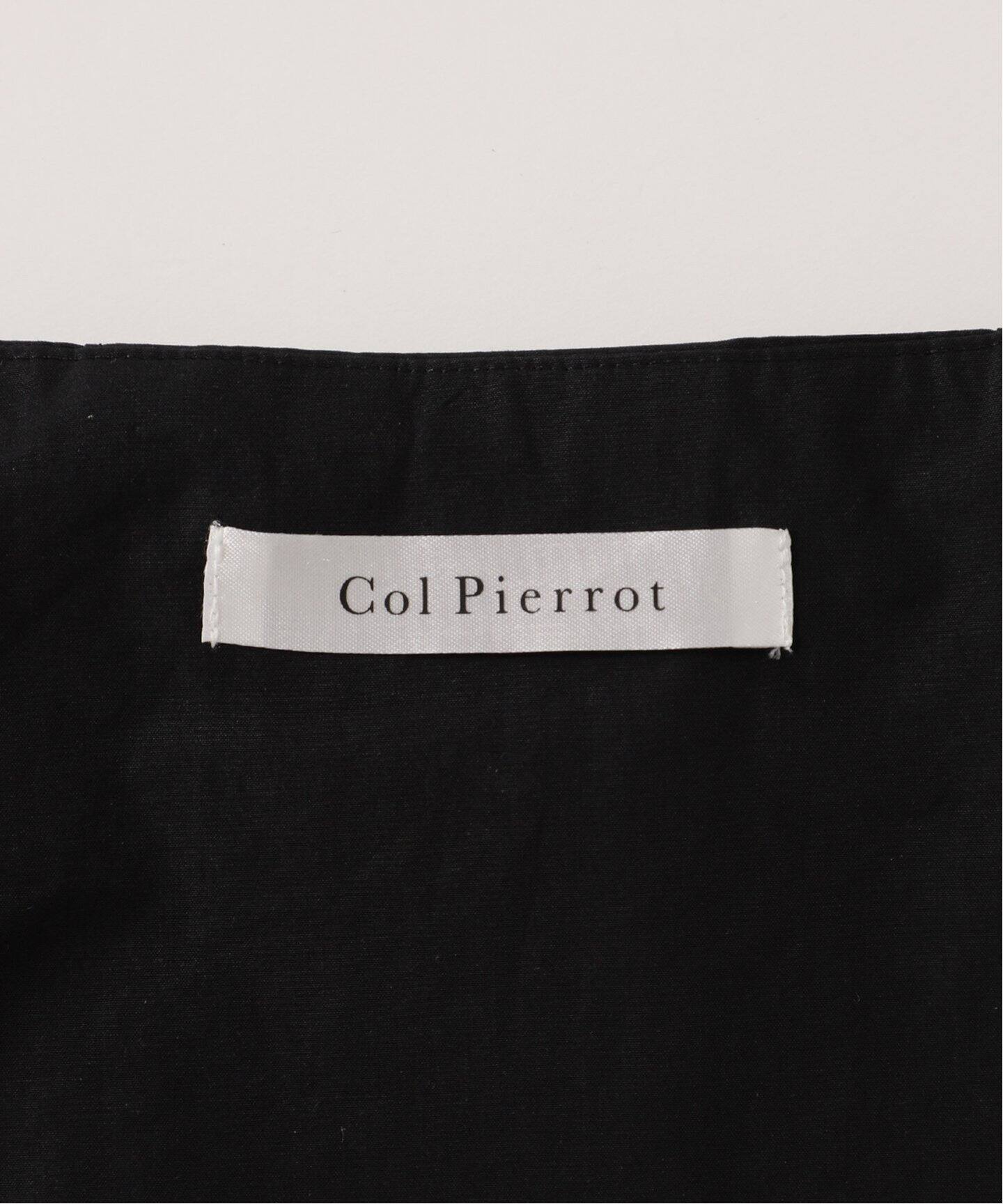 Col Pierrot/コルピエロ】CTN PLEATED スカート（BLACK）（ロング 
