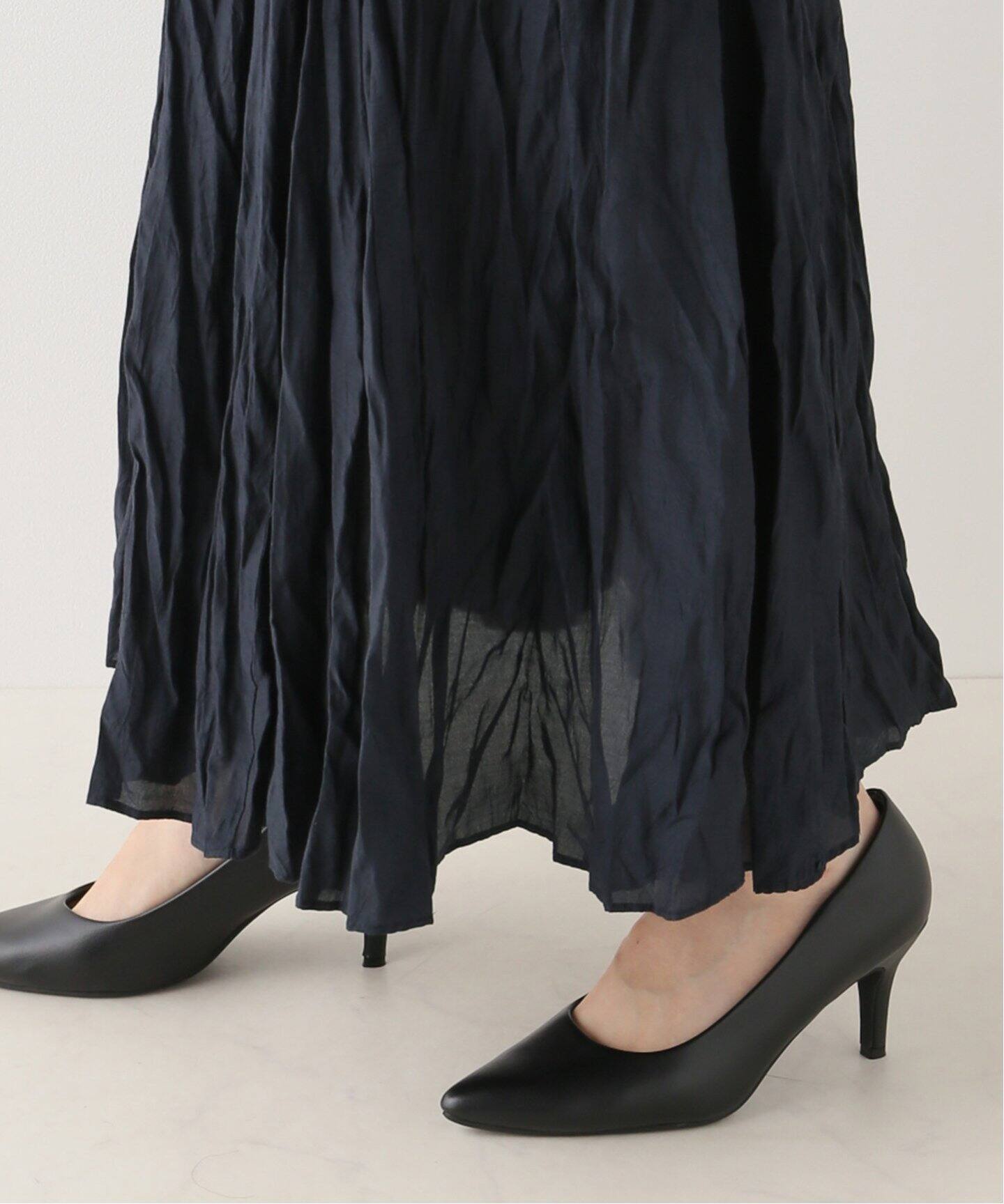 Col Pierrot/コルピエロ】washable rayon cotton スカート（ロング  