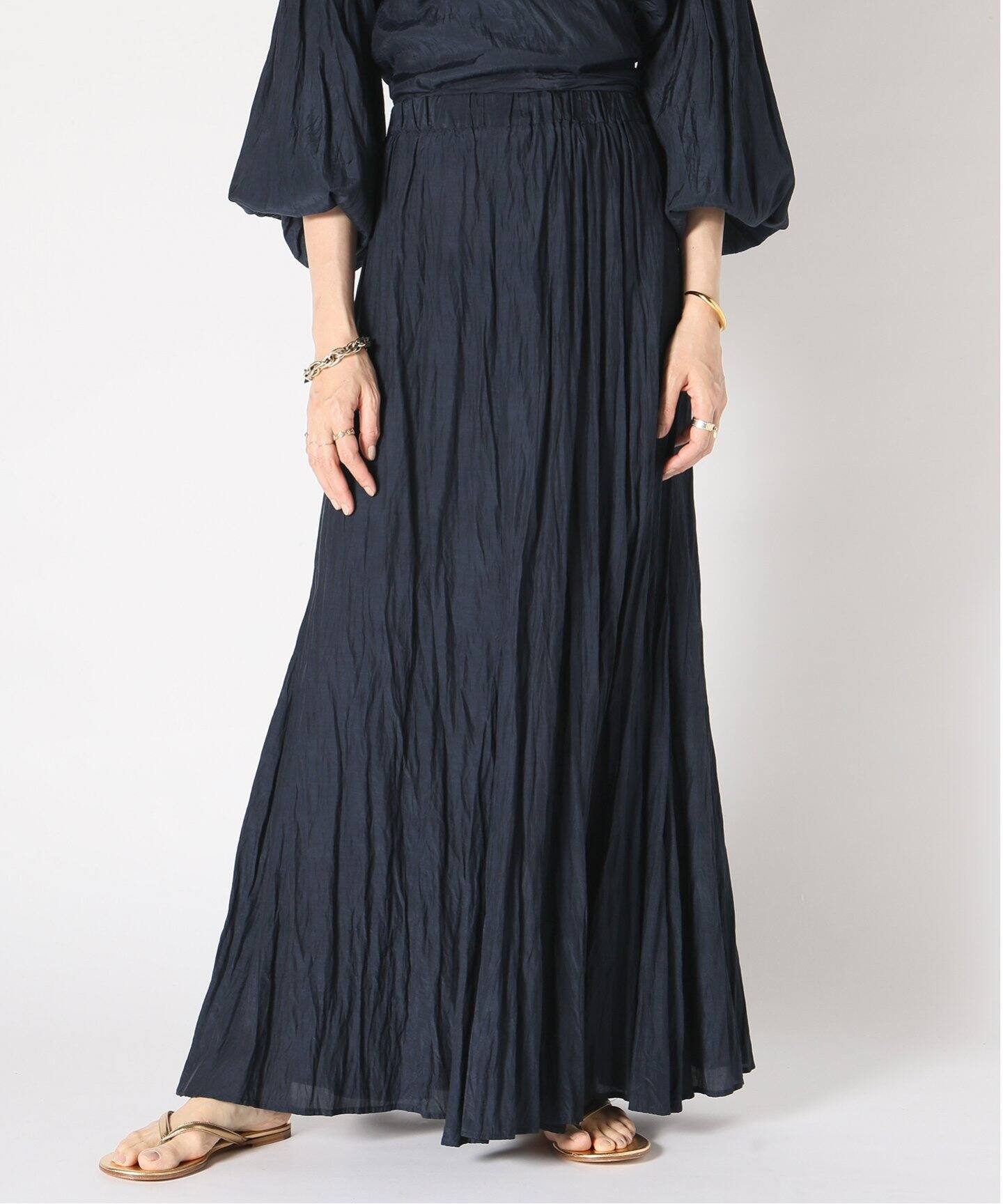 Col Pierrot/コルピエロ】washable rayon cotton スカート（ロング  