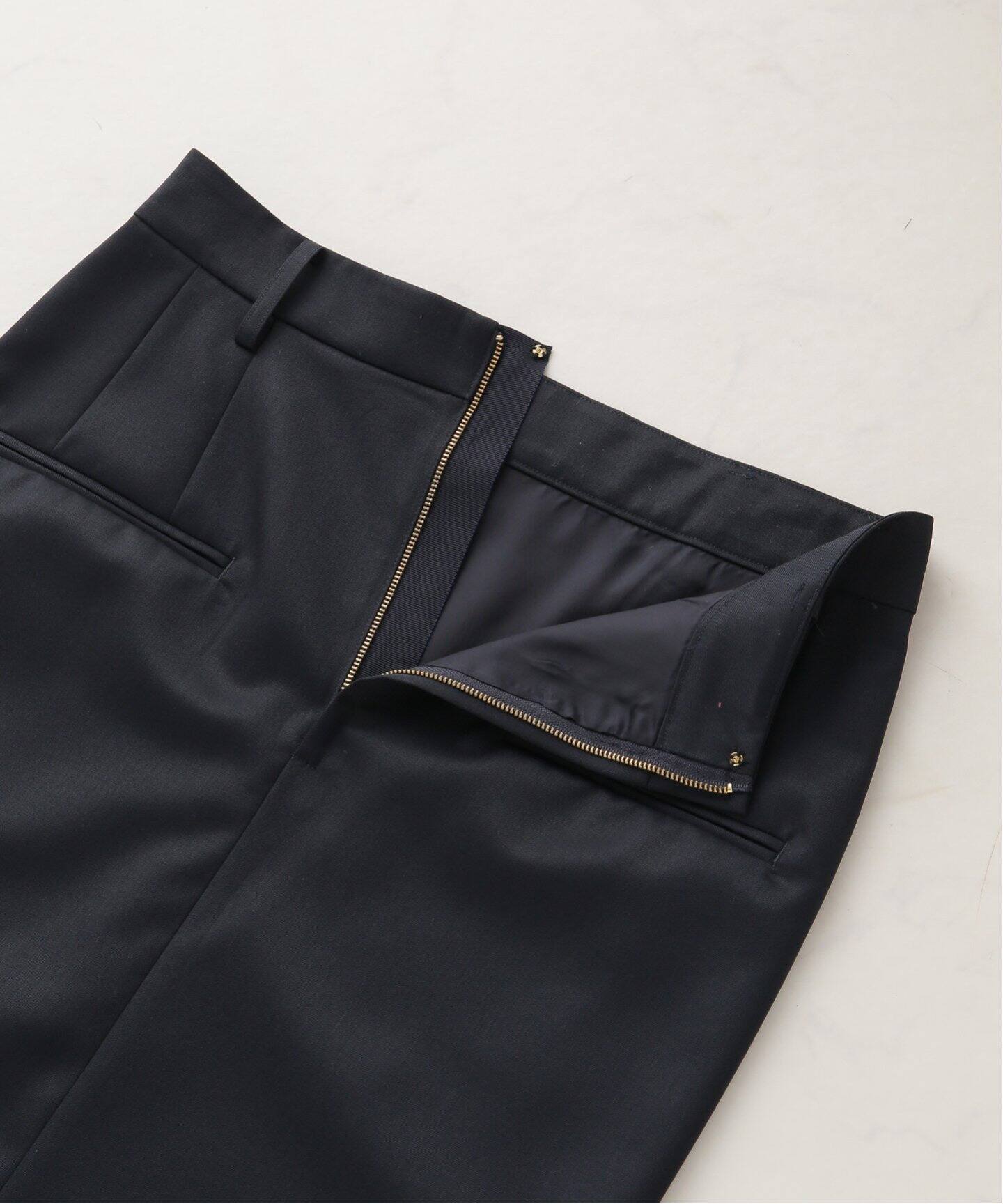 Navy Maxi Skirt（ロング・マキシ丈スカート）｜L 