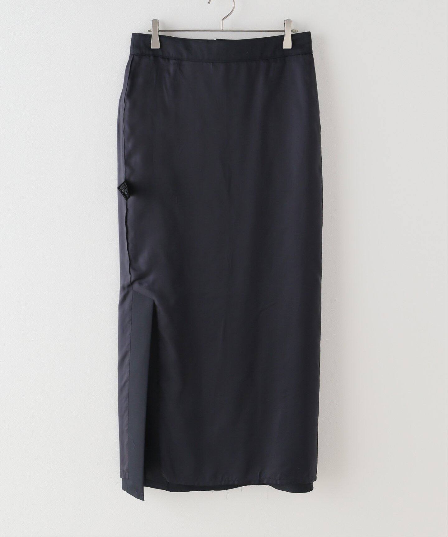 Navy Maxi Skirt（ロング・マキシ丈スカート）｜L 