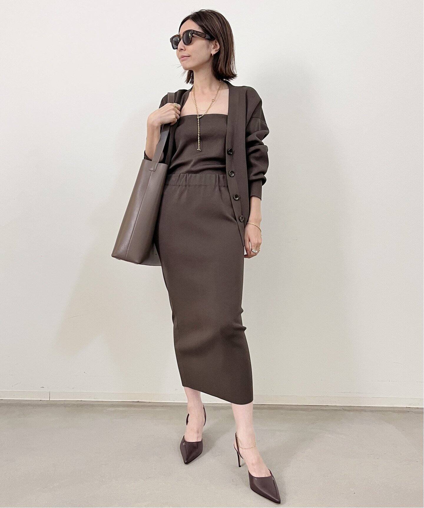 Knit Skirt（その他スカート）｜L 