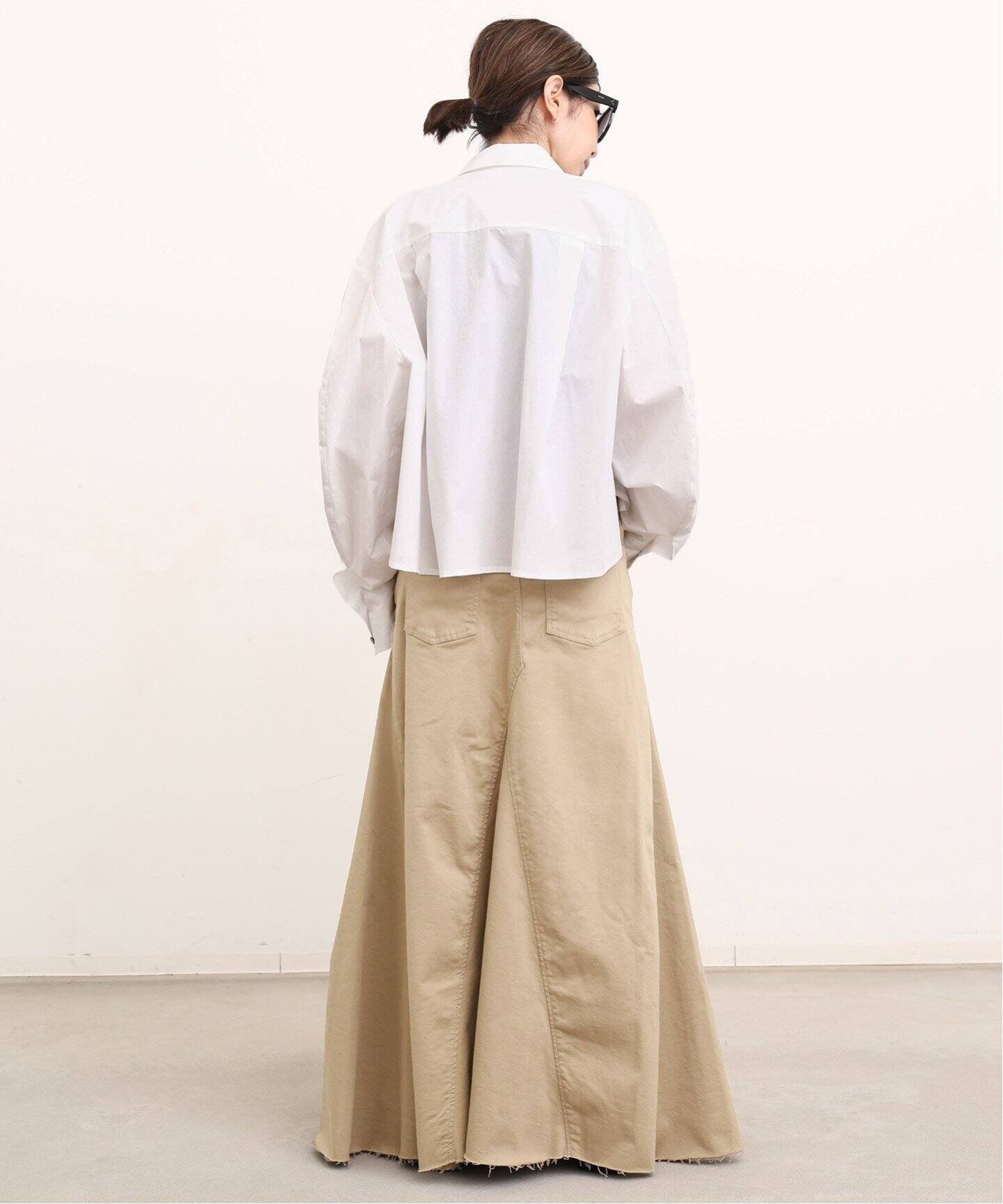 GOOD GRIEF！/グッドグリーフ】Chino Volume Skirt（ロング・マキシ丈  