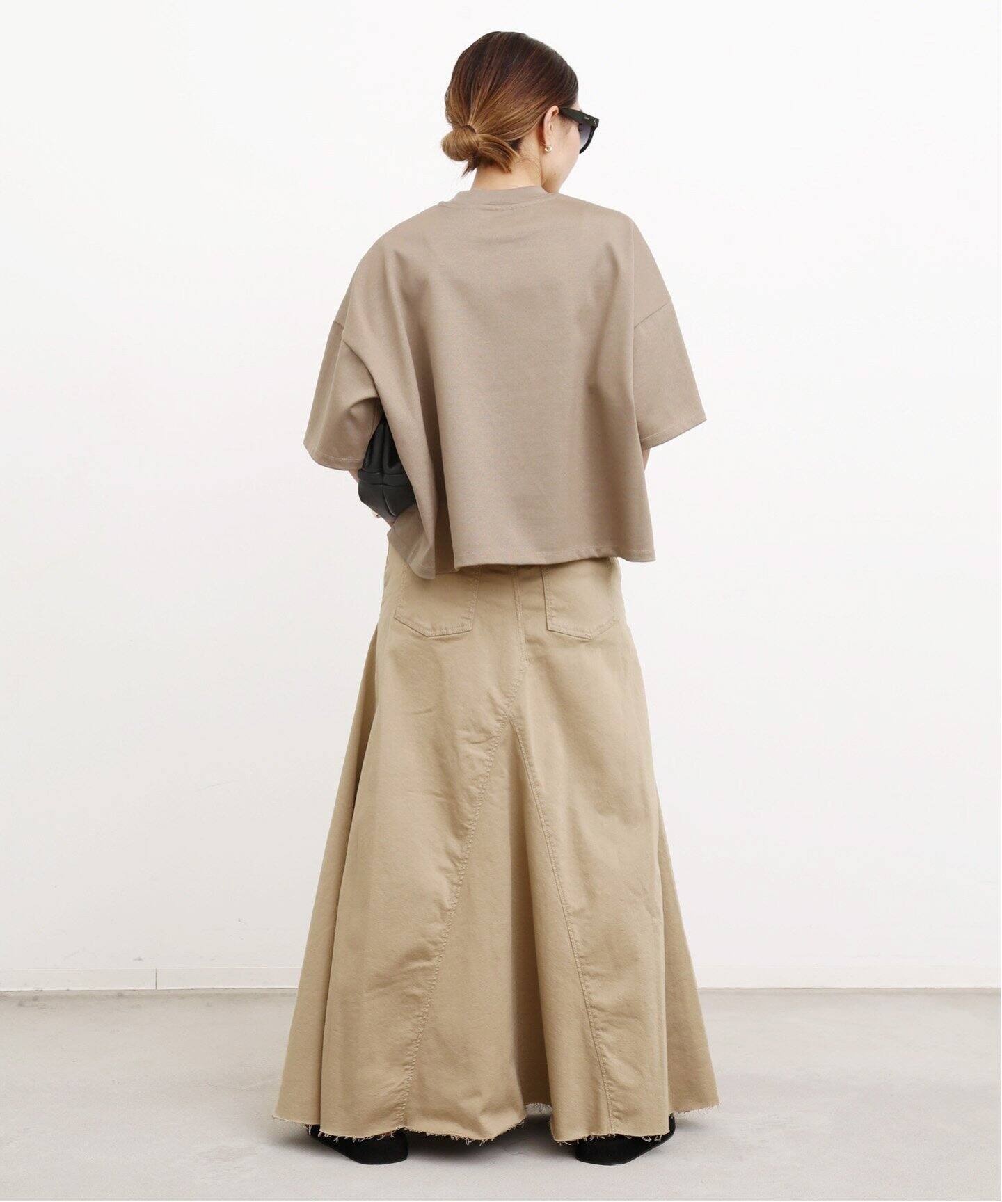 GOOD GRIEF！/グッドグリーフ】Chino Volume Skirt（ロング・マキシ丈  