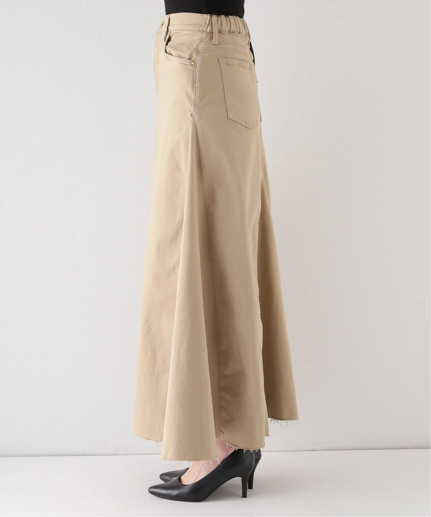 GOOD GRIEF！/グッドグリーフ】Chino Volume Skirt（ロング・マキシ丈  